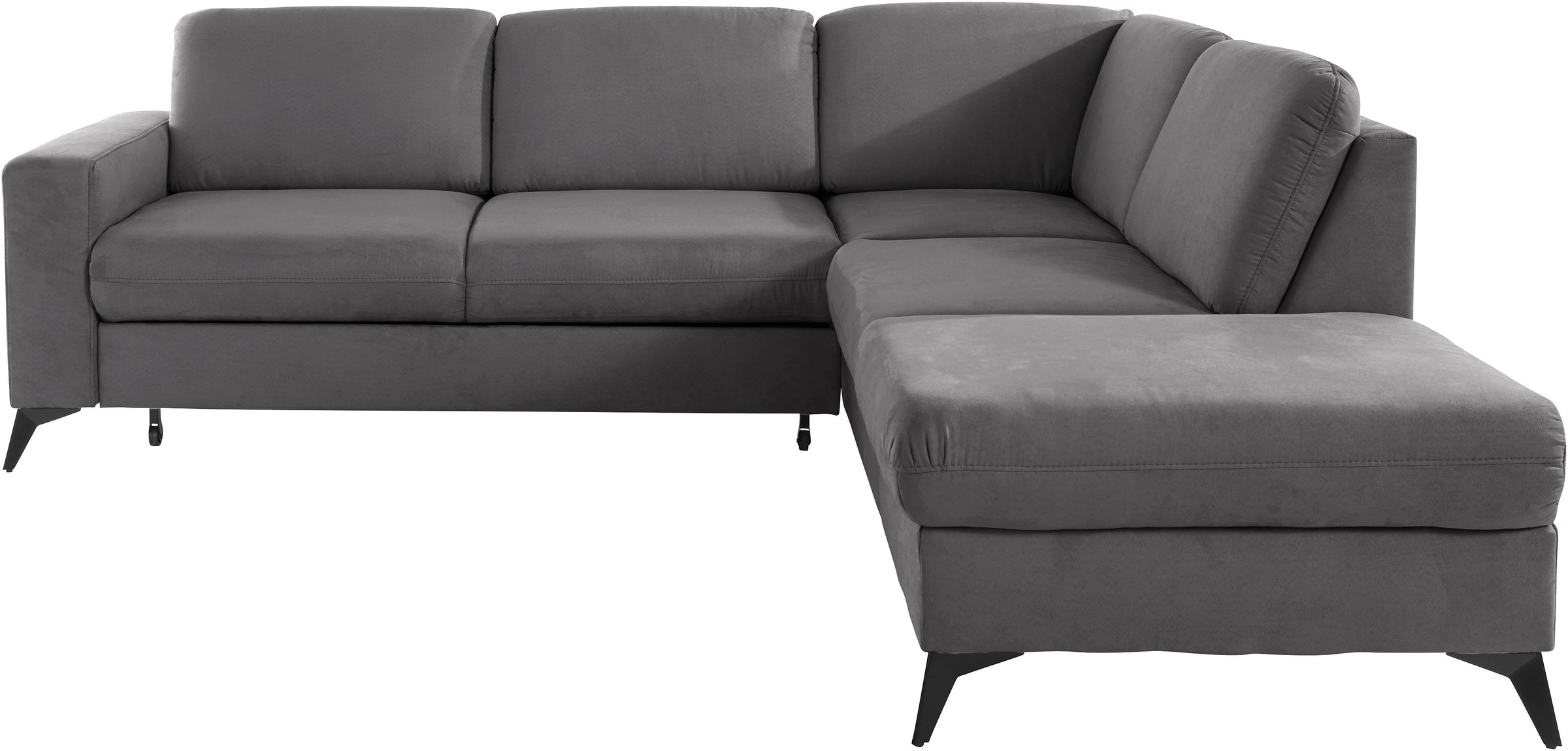 Home affaire Ecksofa "Lolland L-Form" Wahlweise mit Bettfunktion und Staura günstig online kaufen