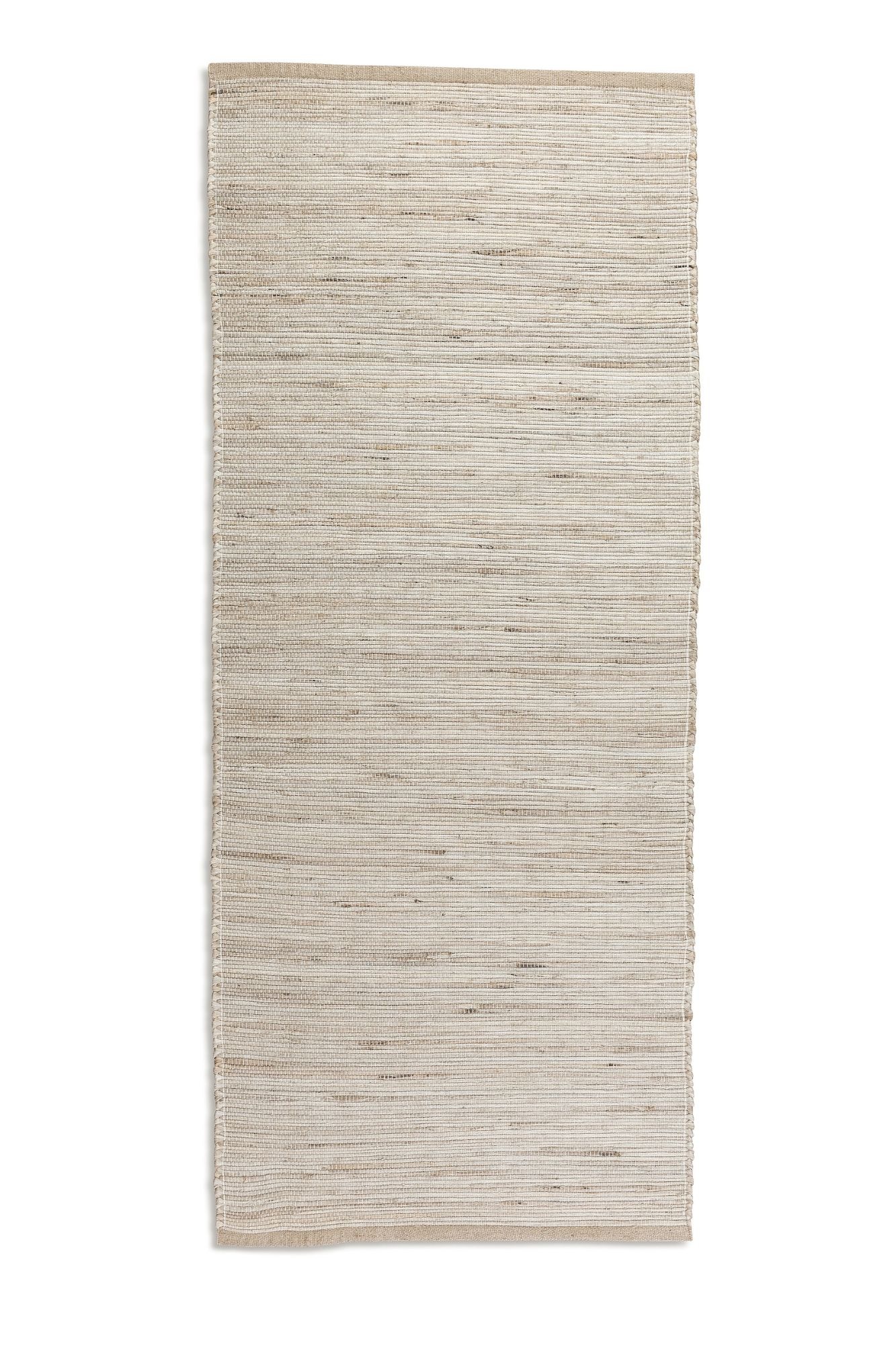 HANSE Home Teppich »Dhaka Juteteppich«, rechteckig, 5 mm Höhe, Läufer, handgewebt, Jute, Wolle, Natur, Wohnzimmer, Flur, Klassisch