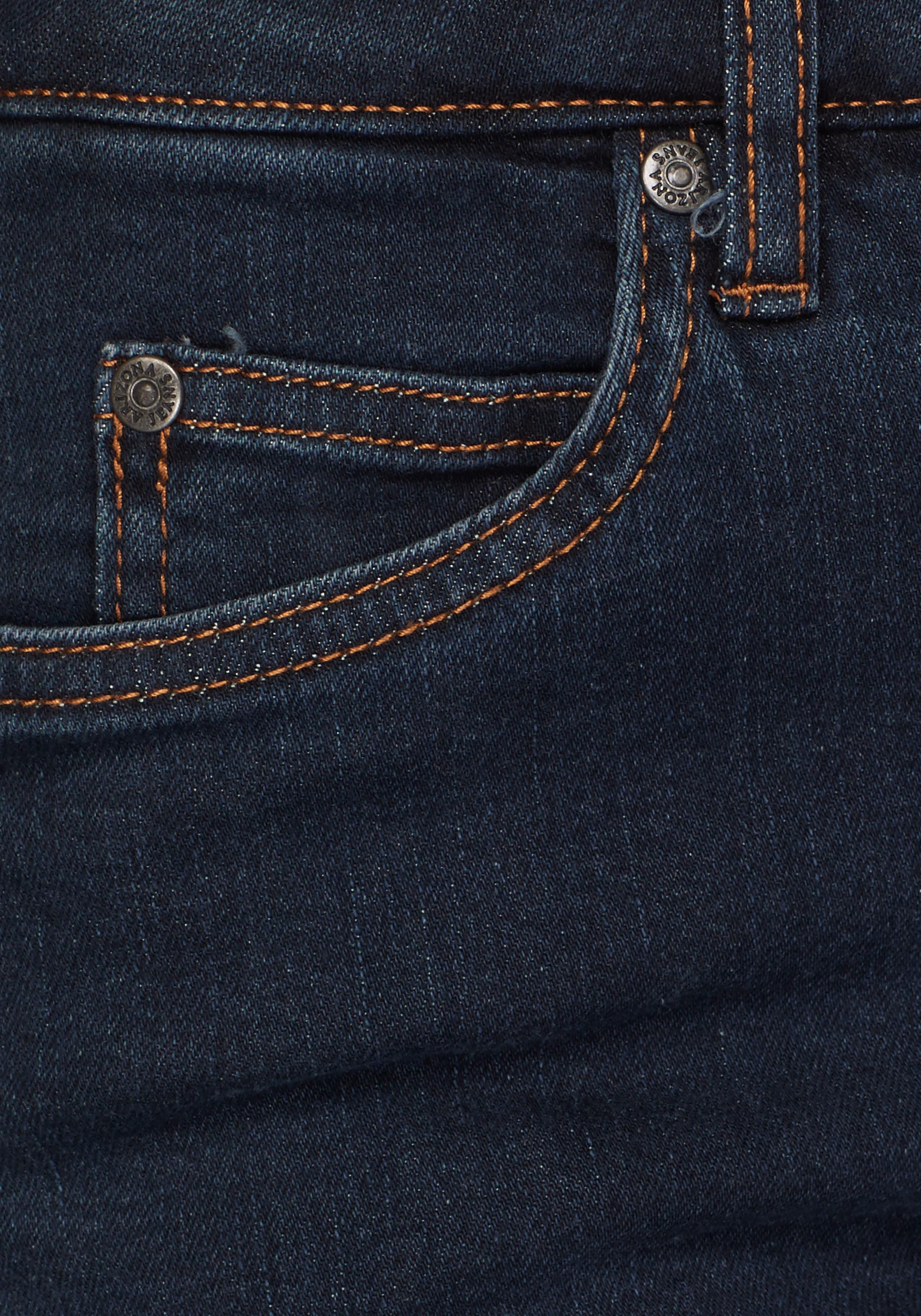 Waist BAUR Arizona online | Jeans High »Comfort-Fit«, Gerade bestellen
