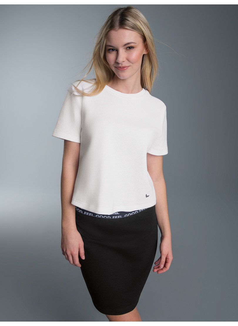 Trigema Freizeitanzug »TRIGEMA Freizeit-Set aus Cropped Oversized T-Shirt und Rock«, (1 tlg.)