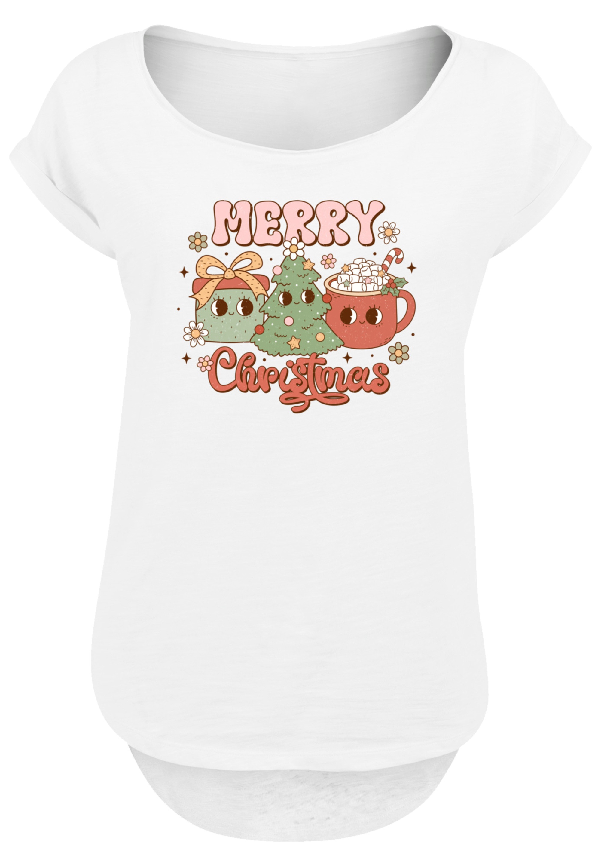 F4NT4STIC T-Shirt »Merry Weihnachten Cozy And Cute«, Premium Qualität, Weihnachts-Kollection