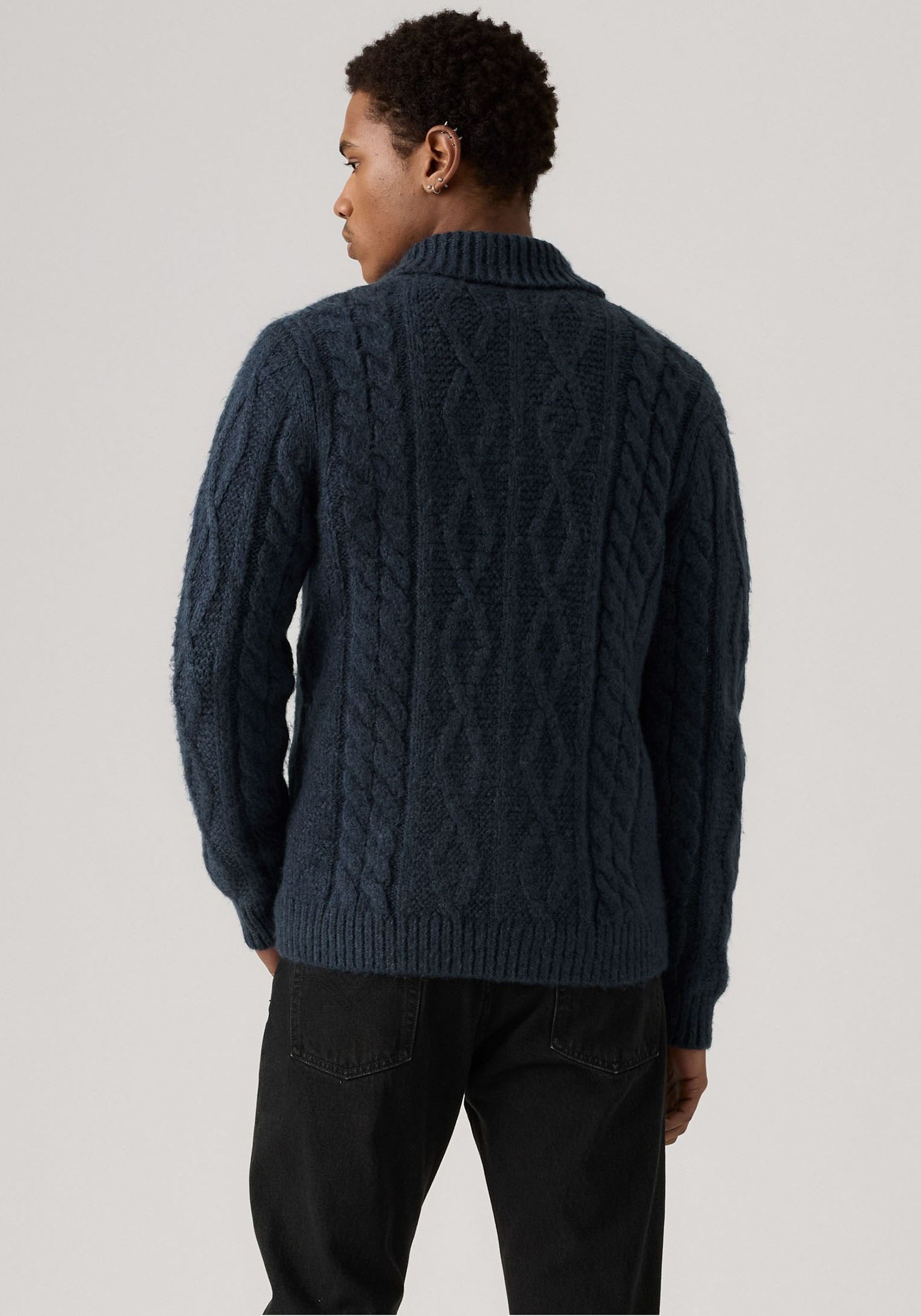 Thumbnail - Levis Strickpullover mit Ajourstrickmuster