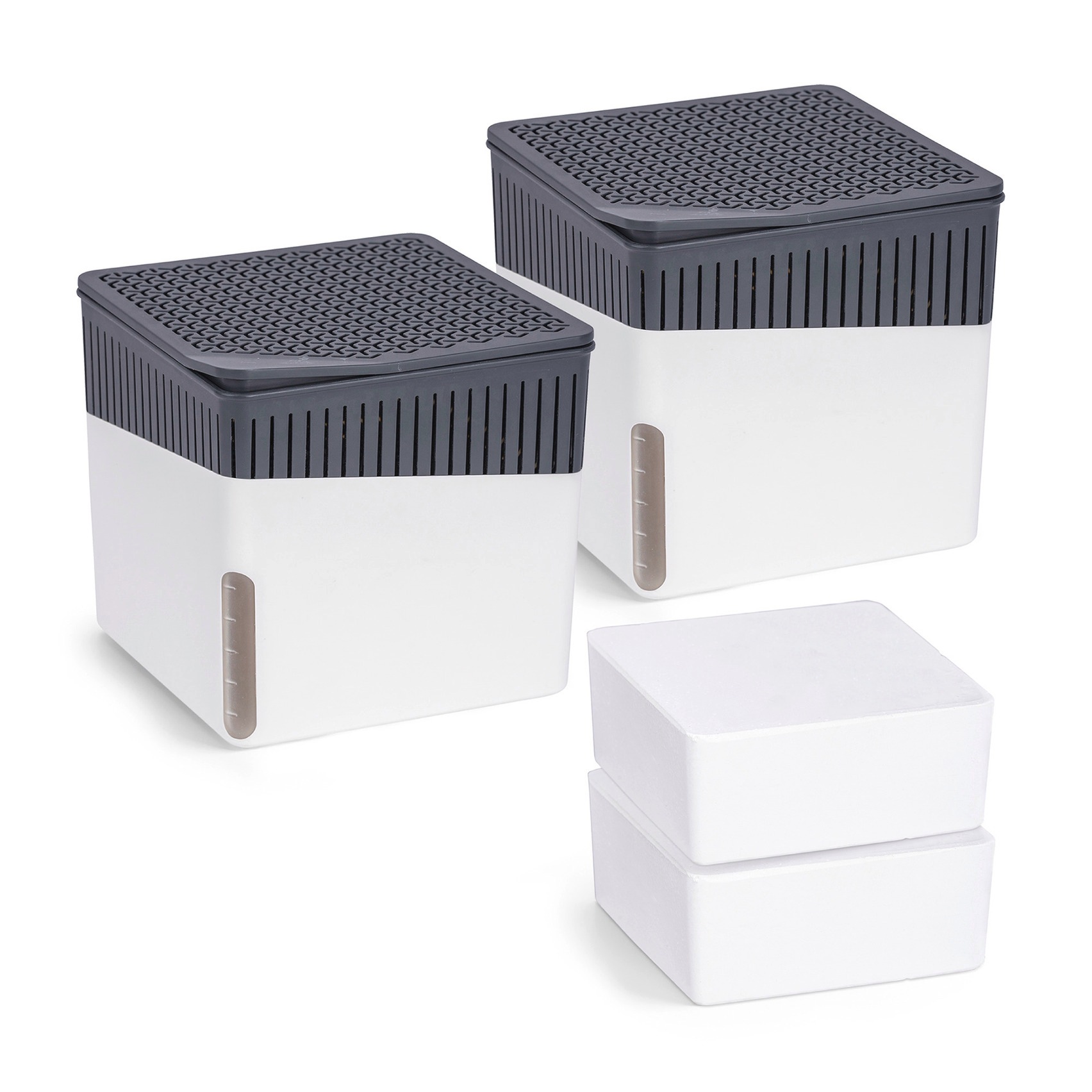 WENKO Luftentfeuchter "Cube" für 40 m³ Räume 2 x 500 g günstig online kaufen