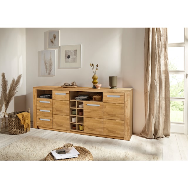 Woltra Sideboard »Kolding«, teilmassiv | BAUR