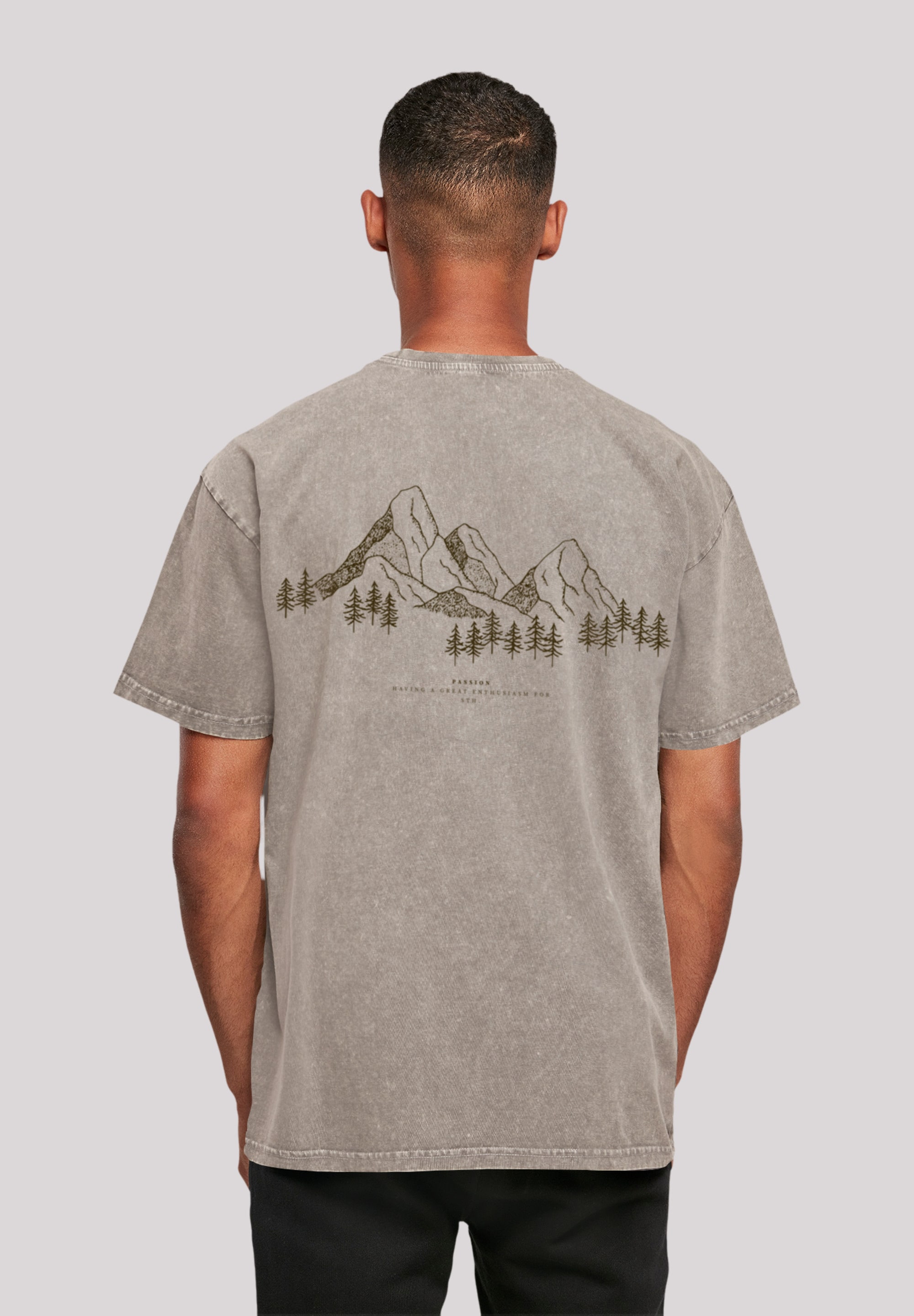 F4NT4STIC T-Shirt "Mountain Berg", Print