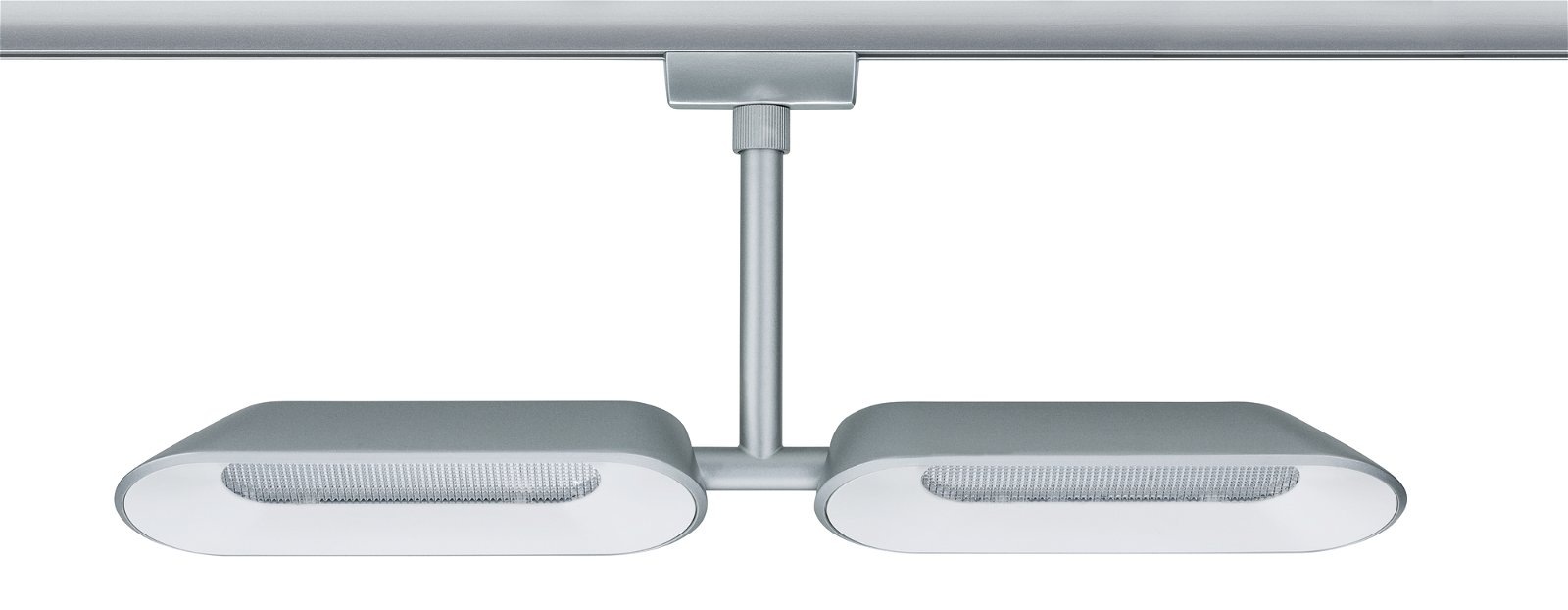 Paulmann Schienensystem-Leuchten »URail Schienenspot Dipper 2x650lm 2x8W 2700K 230V Chrom matt, Weiß«, (1 tlg.), dimmbar, Einzelspot