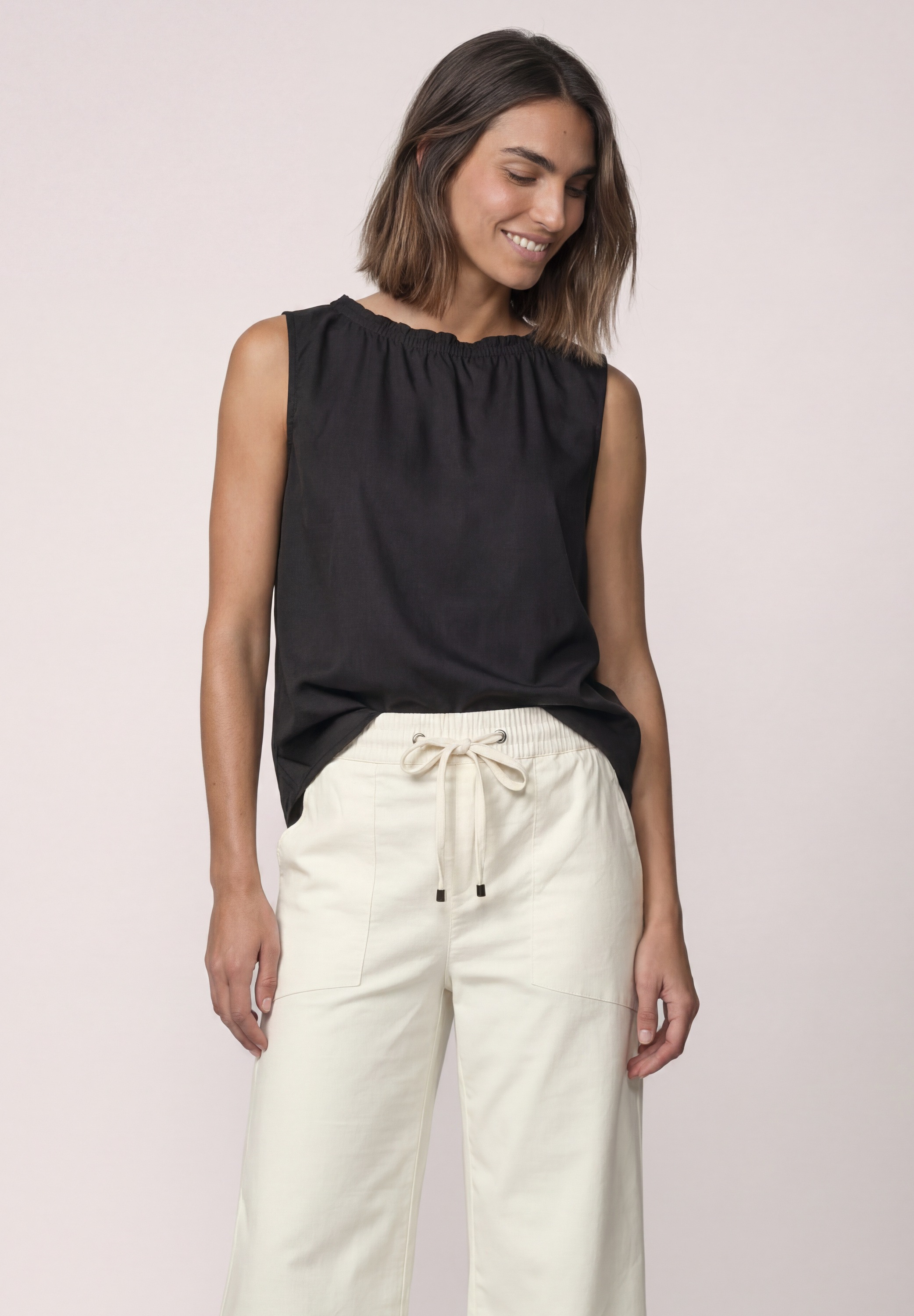 STREET ONE Blusentop aus softer Viskose