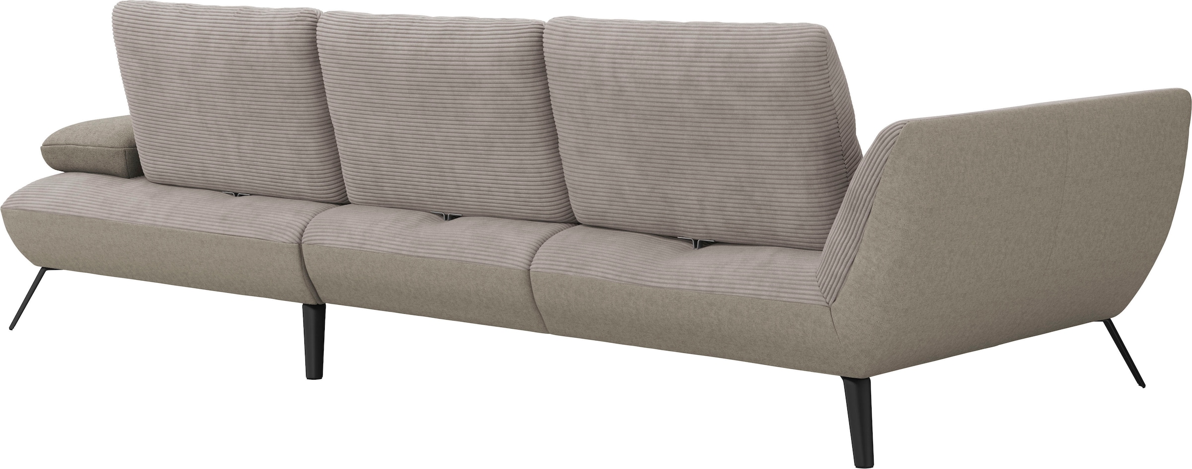 Places of Style Ecksofa »Mikado L-Form«, inkl. Sitztiefenverstellung und Armteilverstellung