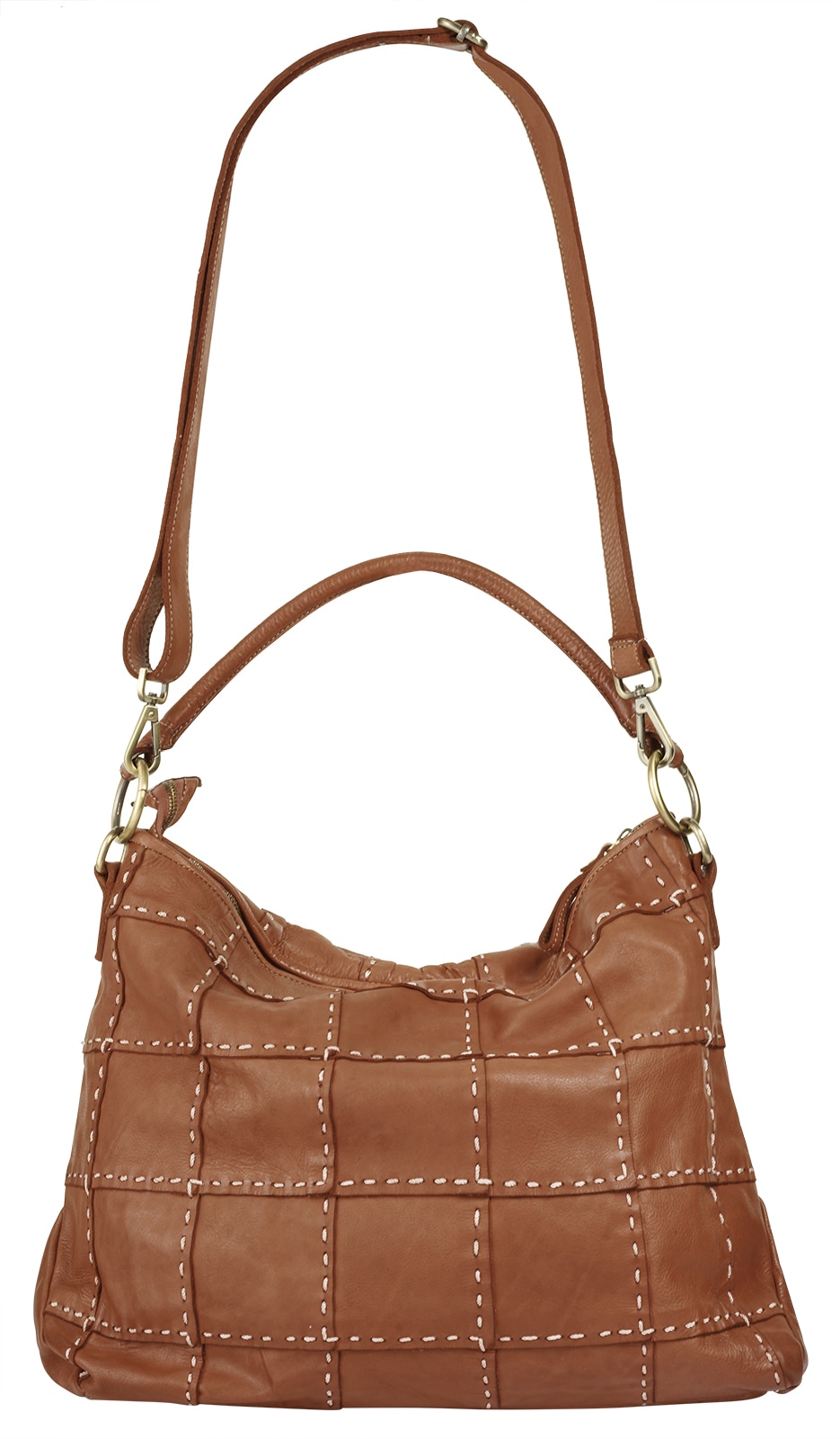 Samantha Look Shopper, echt Leder, Made in Italy