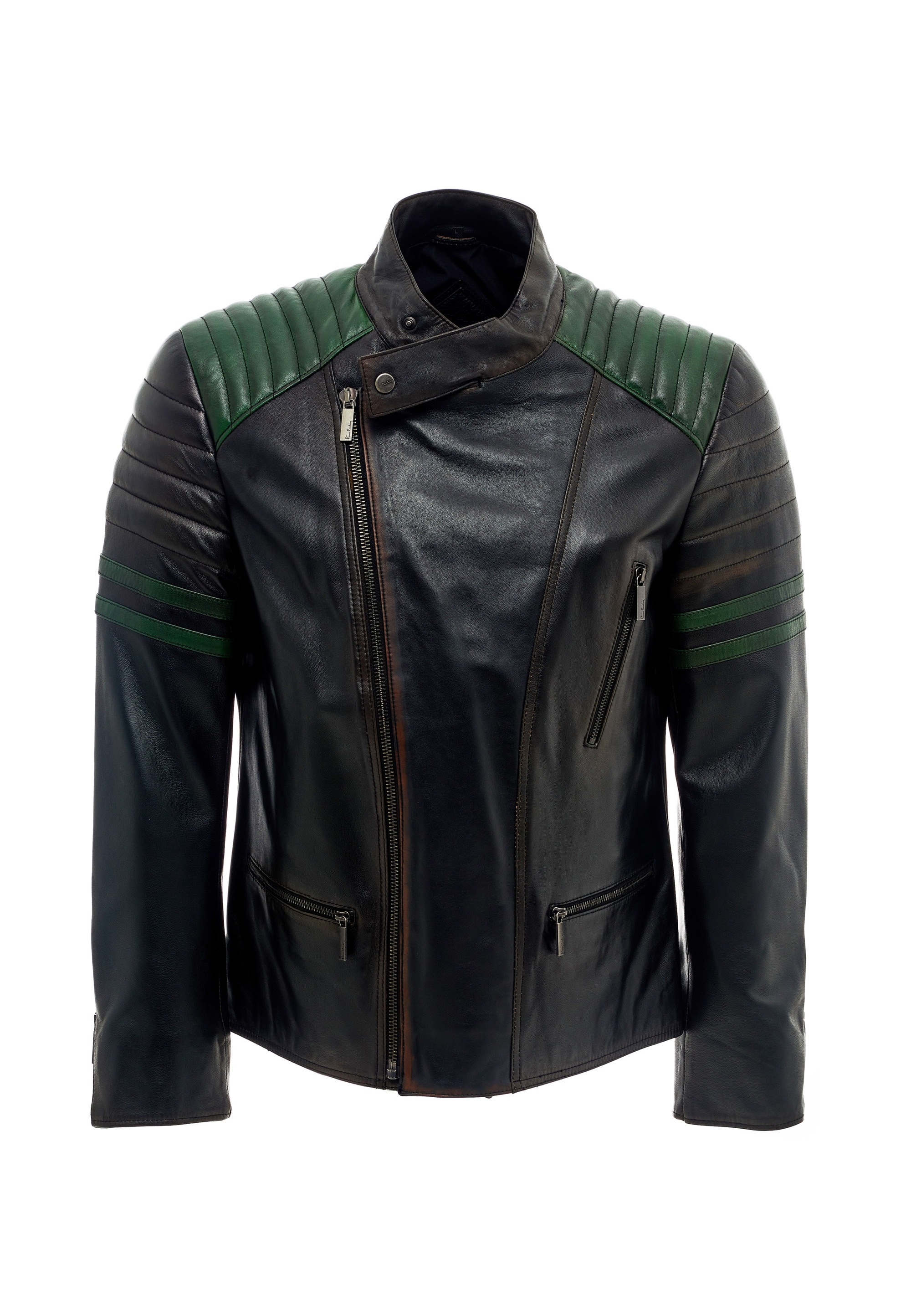 Pierre Cardin Lederjacke, in tollem Stepp-Design
