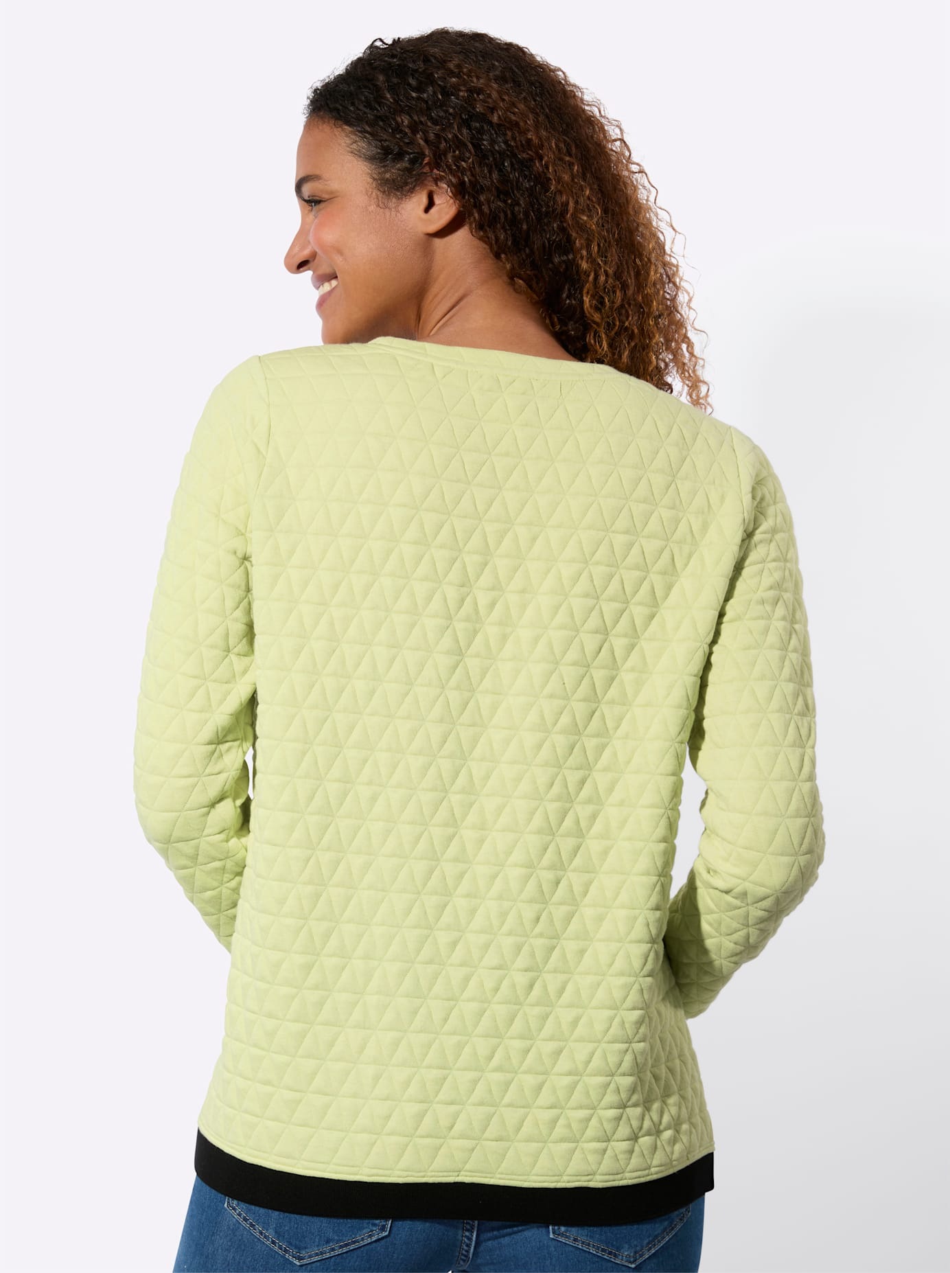 Casual Looks Langarmshirt "Jacquard-Shirt", 1 tlg. günstig online kaufen