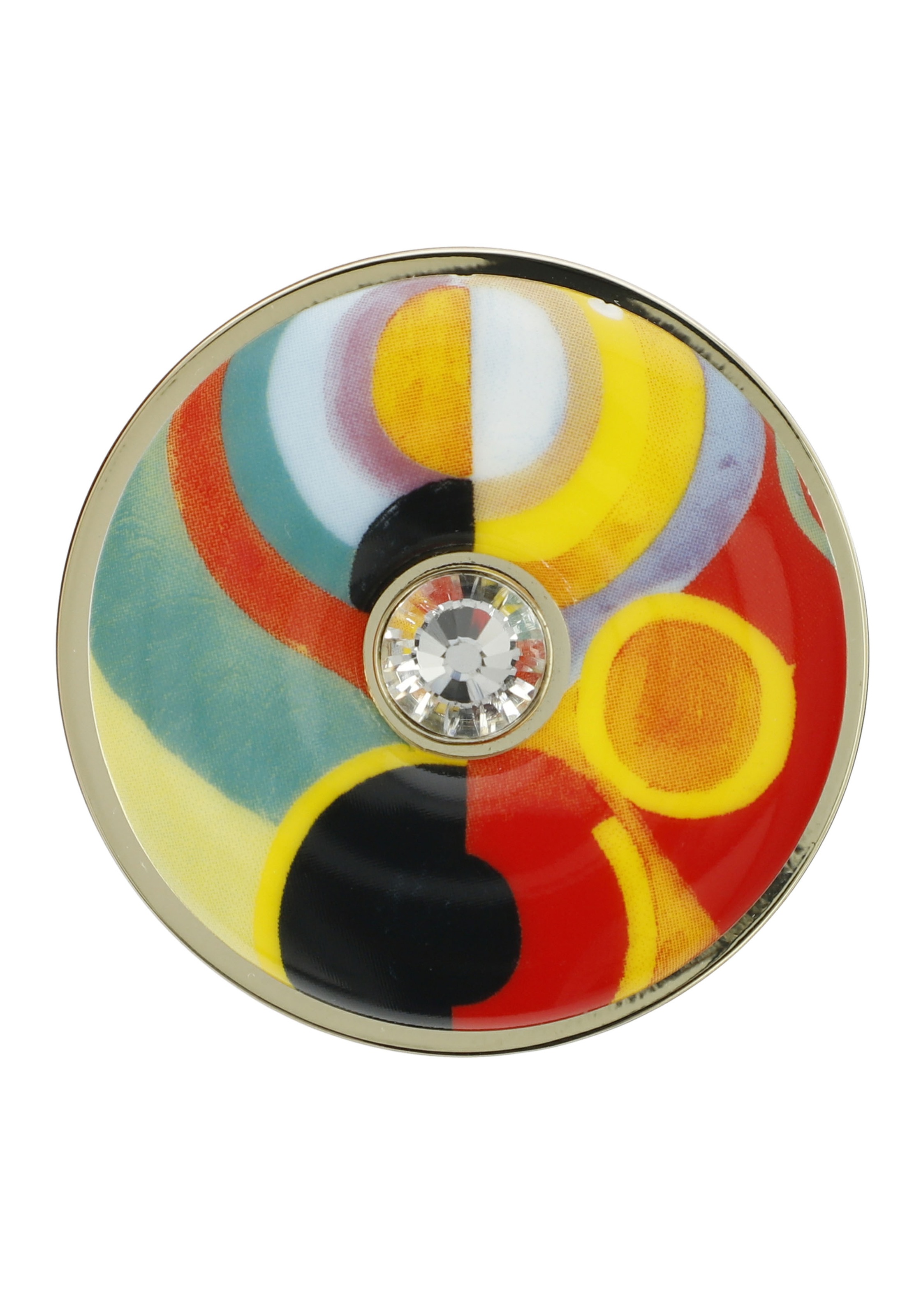 Brosche »Lebensfreude, Robert Delaunay, 67045261«