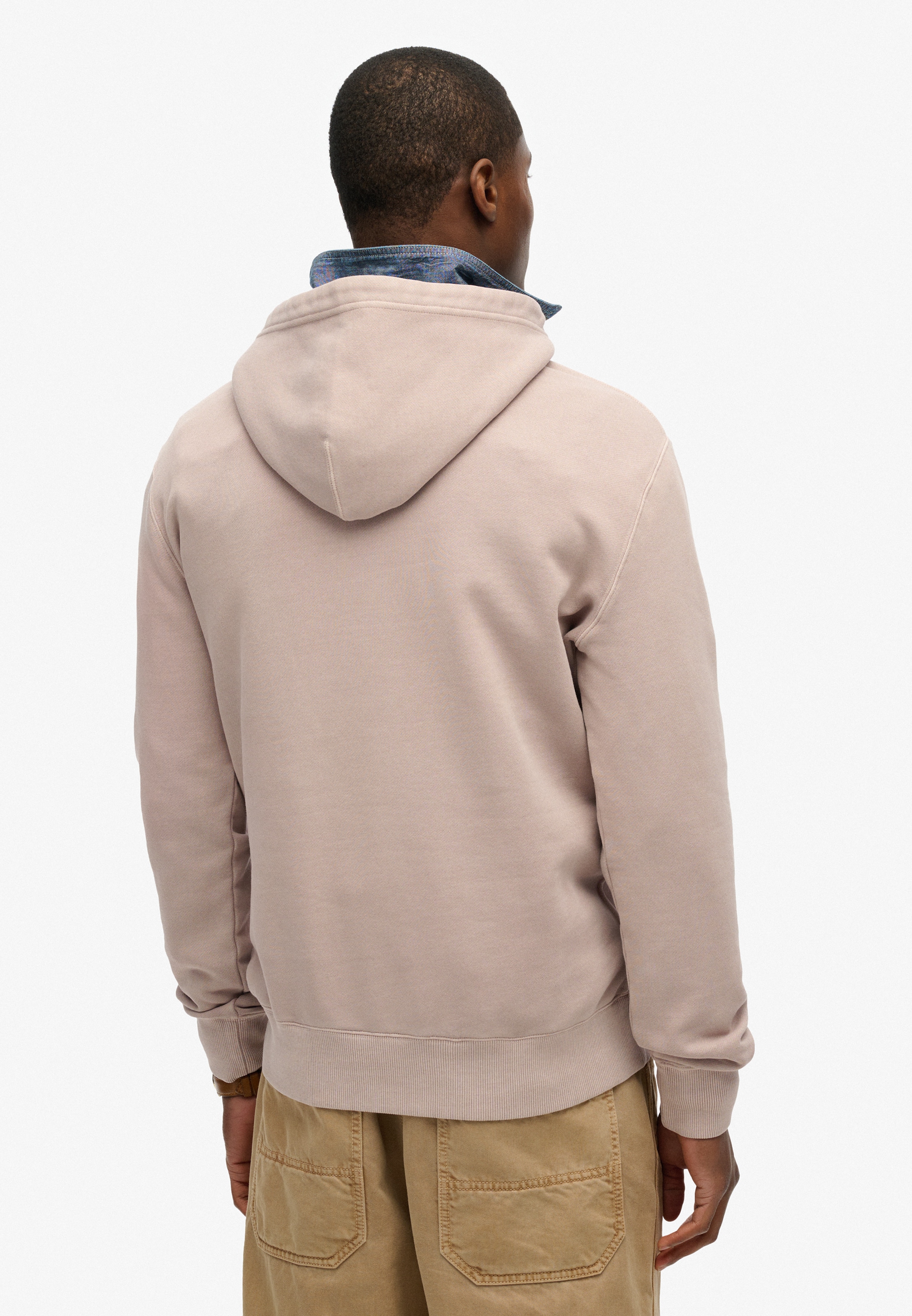 Superdry Kapuzensweatshirt »MICRO LOGO HOOD«, aus Baumwolle und Polyester, Relaxed Fit, angeraute Sweatware
