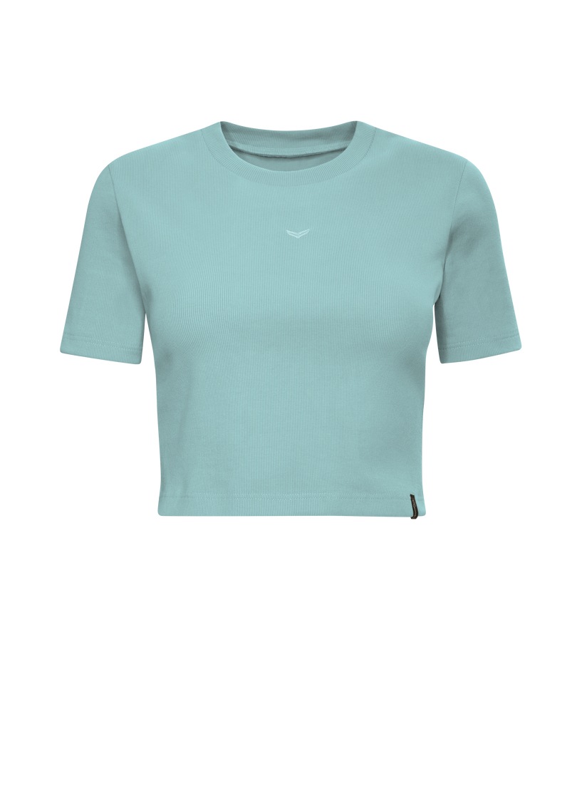 Trigema T-Shirt "TRIGEMA Modisches Crop-Top" 1 Stk. tlg. günstig online kaufen