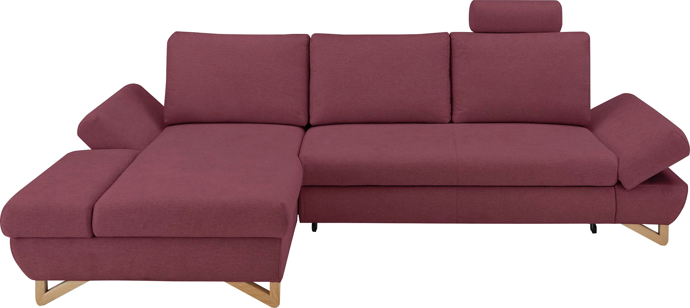 Home affaire Schlafsofa "City/Giron" komfortable Bettfunktion (Liegefläche günstig online kaufen