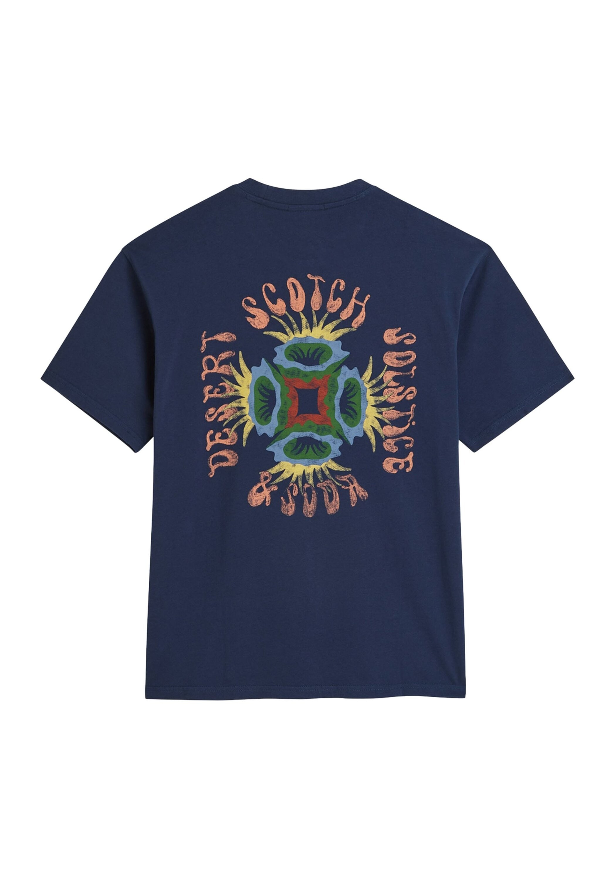 Scotch & Soda T-Shirt "T-Shirt Front & Back Artwork Tee 1er Pack" 1 tlg.