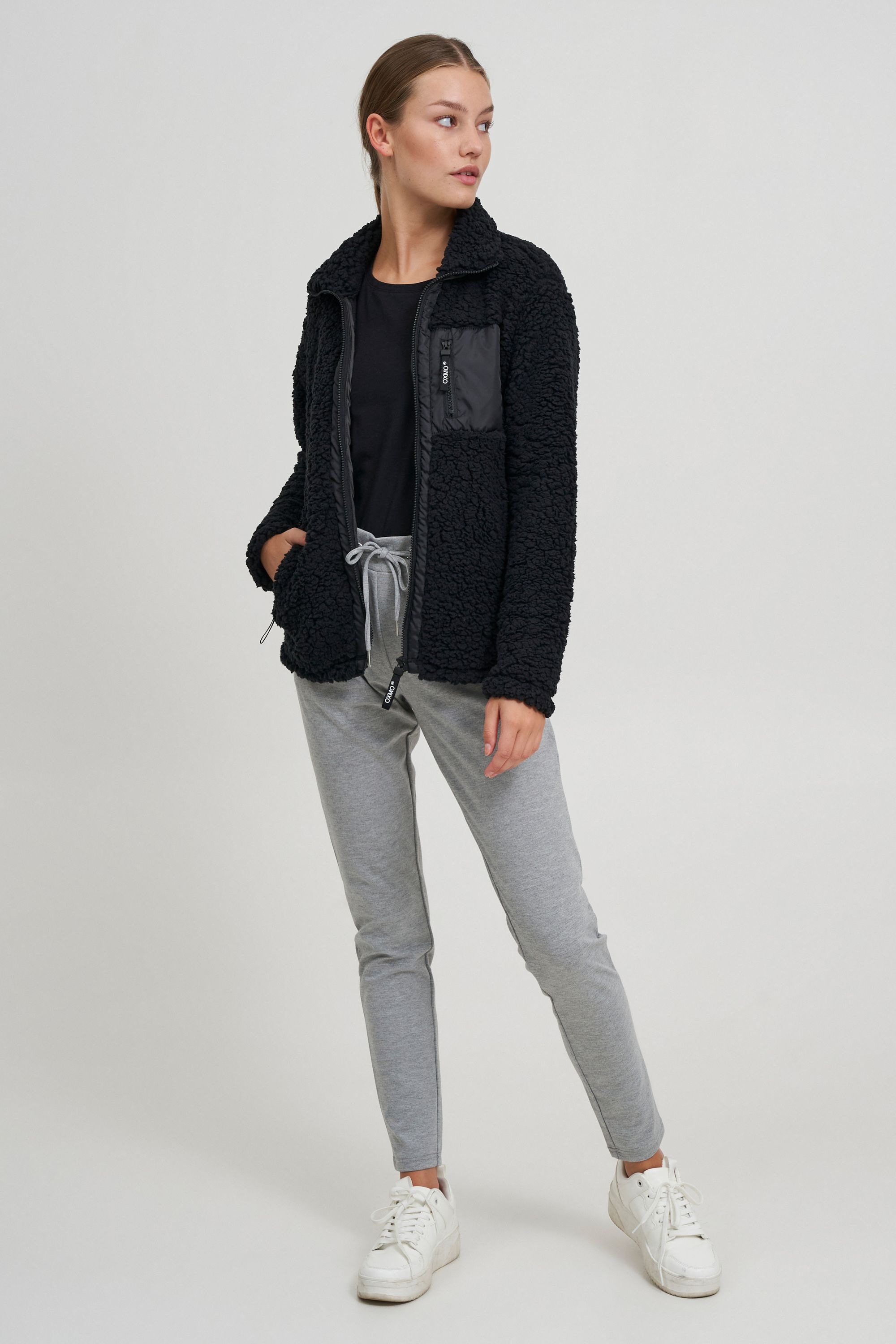 OXMO Sweatjacke »Fleecejacke OXEllin«