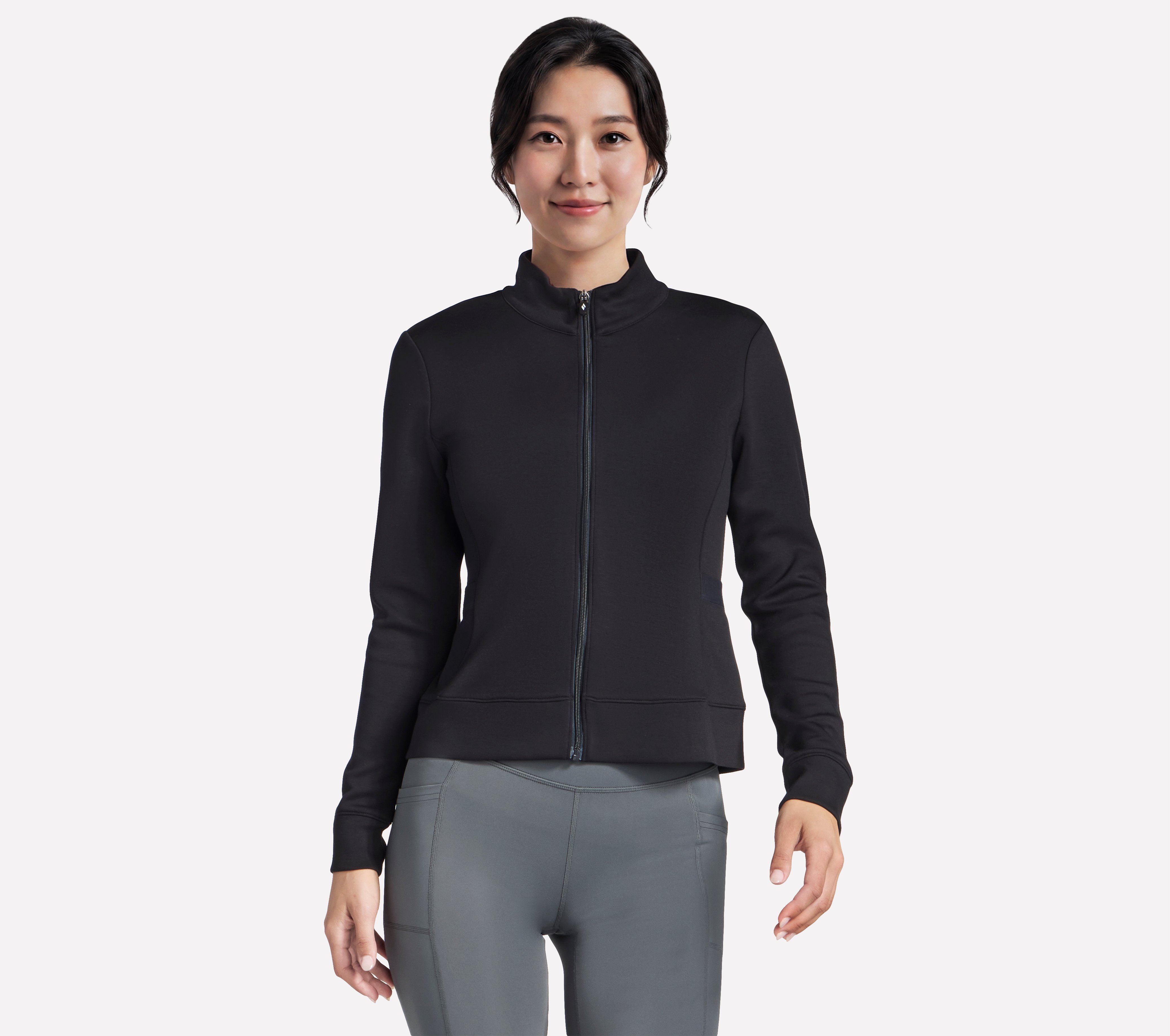 Skechers Trainingsjacke "Womens Jacket" für Sportmode und Fitness, mit flexibler Passform