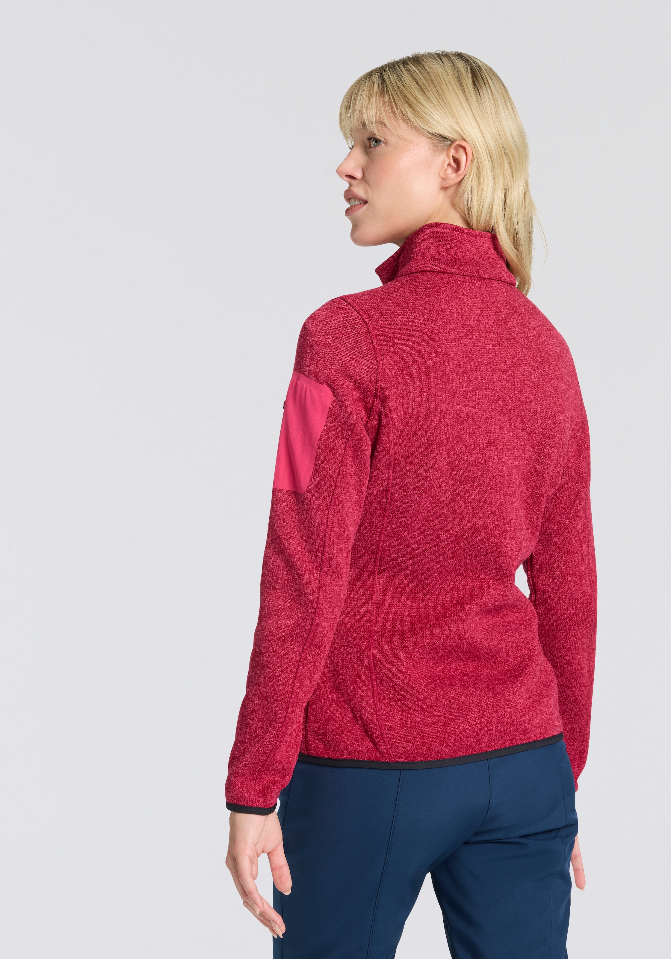 CMP Strickfleecejacke, (1 St.), Wärmeisolierend & Schnell trocknend & Atmungsaktiv