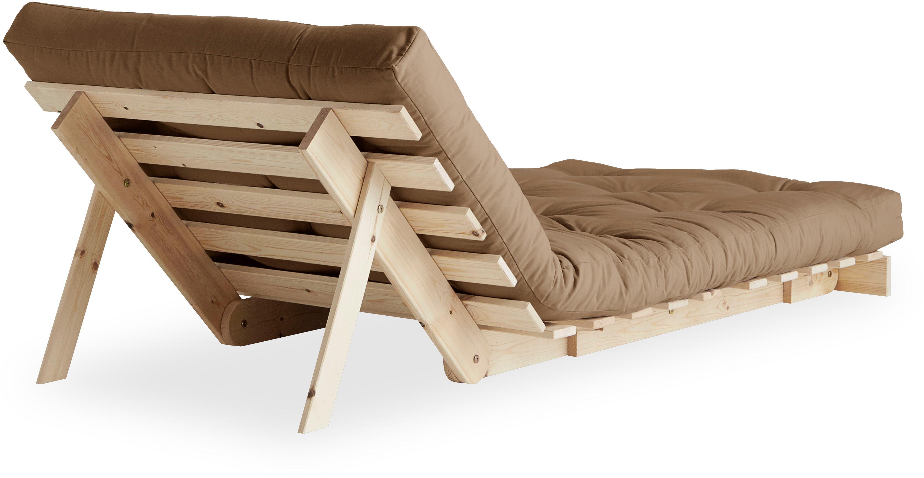 Thumbnail - Karup Design Daybett "Roots Sofa Bed, Schlafsofa, Daybett, Bettfunktion, FSC-Massivholz" Erhältlich in Breite 90 cm, 140...