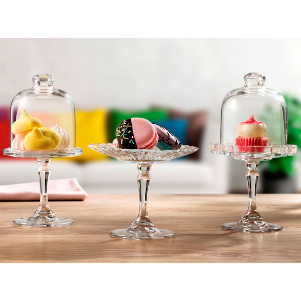 CreaTable Servierteller »Mini Patisserie-Set«, (4 tlg.), Servierset