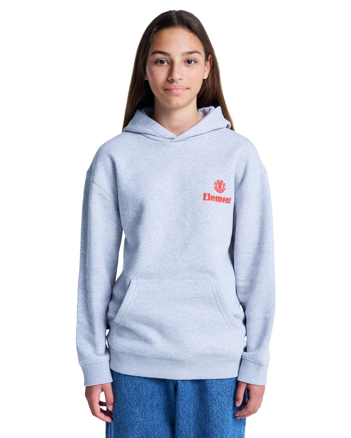 ELEMENT Jungen Kapuzensweatshirt "Epic", grau, Gr. 8, 55% Baumwolle, 25% Baumwolle, 20% Polyester, Sweatshirts