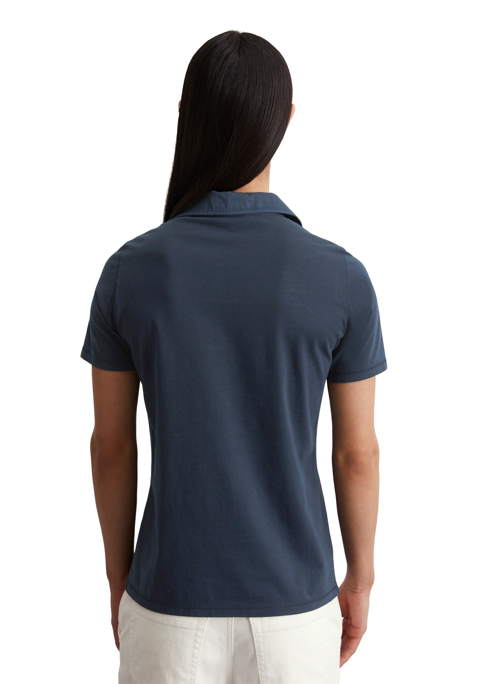 Marc O'Polo Poloshirt »mit Material-Mix-Details«