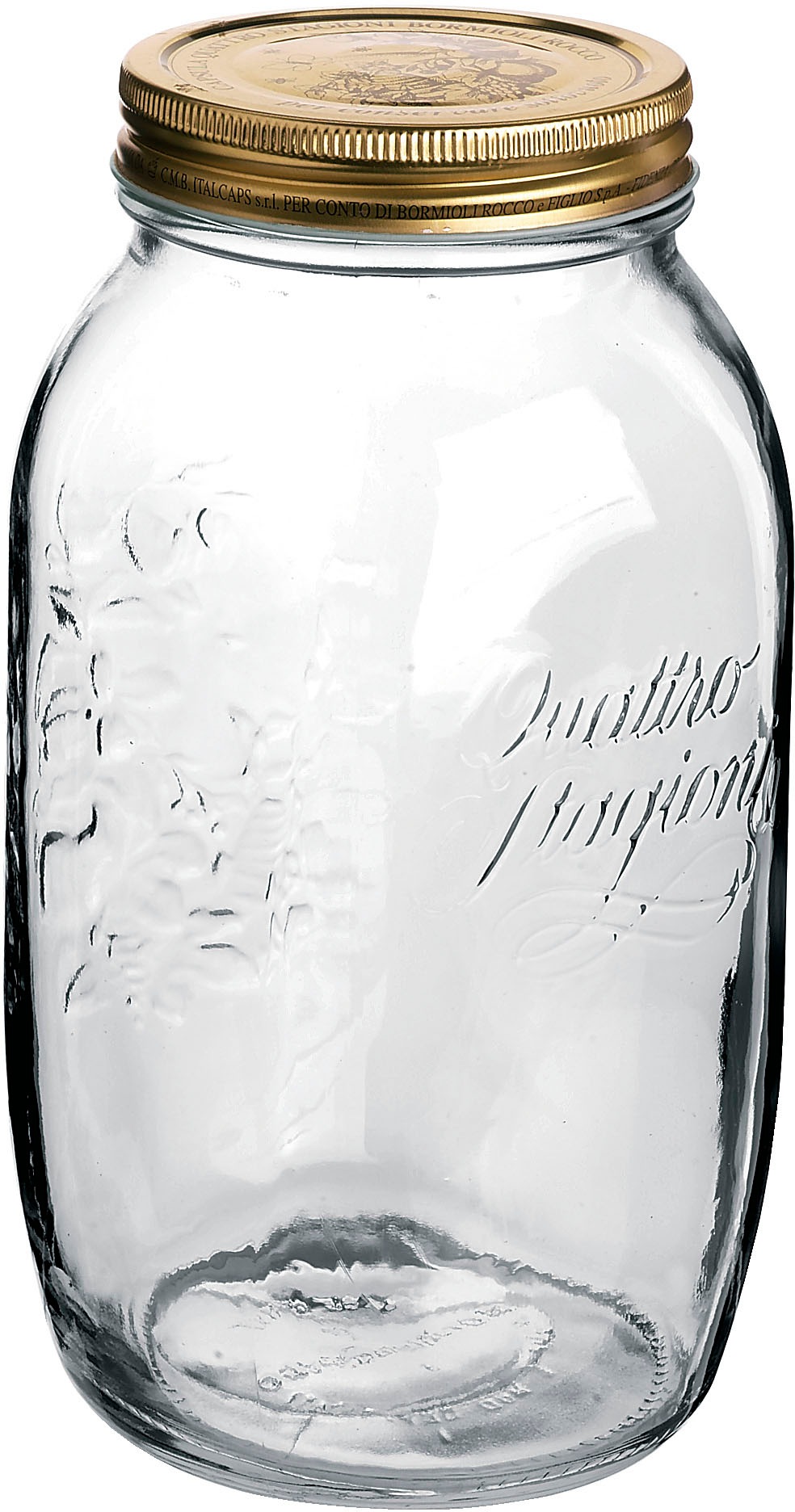 Bormioli Rocco Einmachglas "Quattro Stagioni" Set, 6 Stück, 1,5l Fassungsve günstig online kaufen