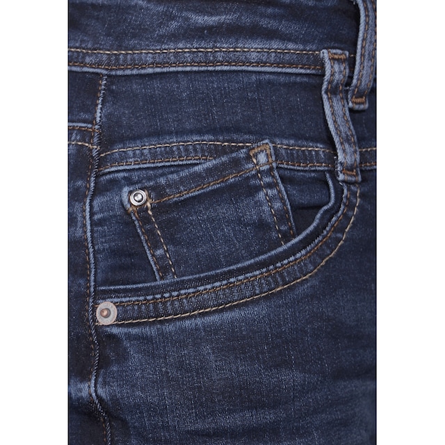 STREET ONE Gerade Jeans, High Waist online bestellen | BAUR