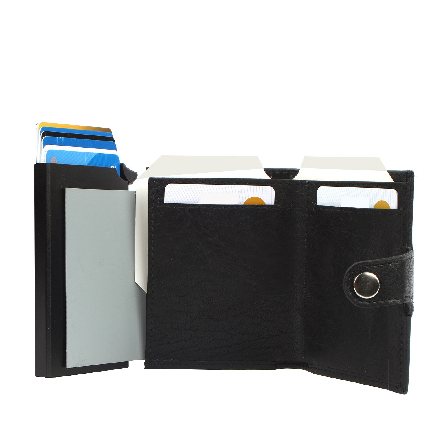 Margelisch Mini Geldbörse »noonyu bestellen | Leder online leather«, aus BAUR single Kreditkartenbörse Upcycling