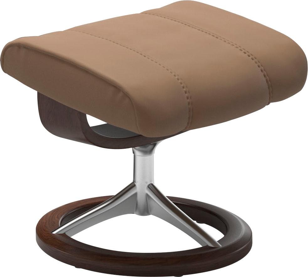 Fußhocker »Consul«, mit Signature Base, Gestell Braun