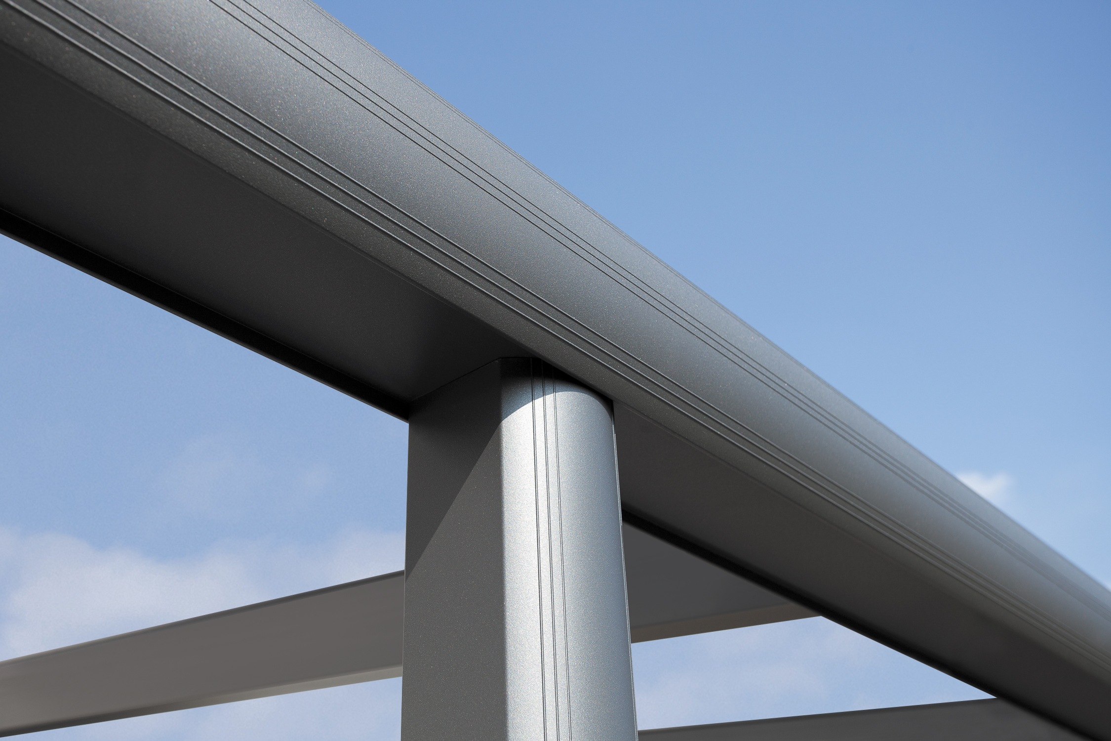 Skanholz Terrassendach »Monza«, Bedachung Verbund-Sicherheits-Glas, Aluminium