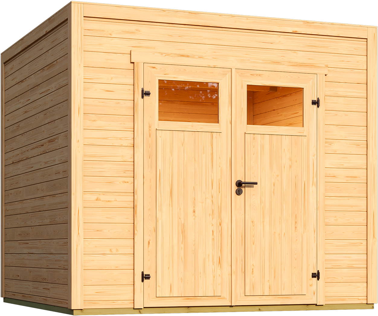 weka Gartenhaus »Batu/Nika 1,5«, 28 mm starke Blockbohlen