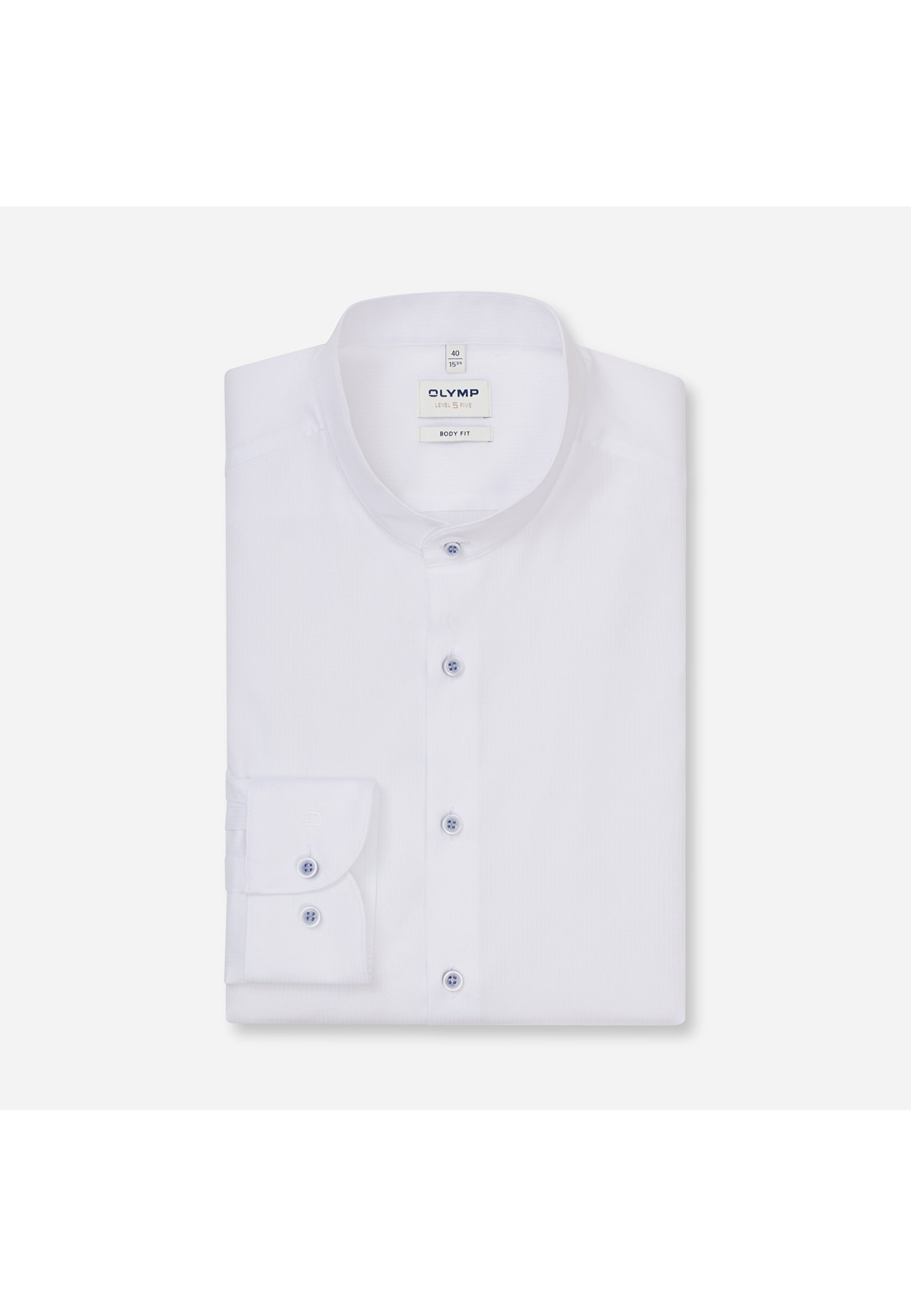 OLYMP Businesshemd »OLYMP Level Five, body fit, Stehkragen«