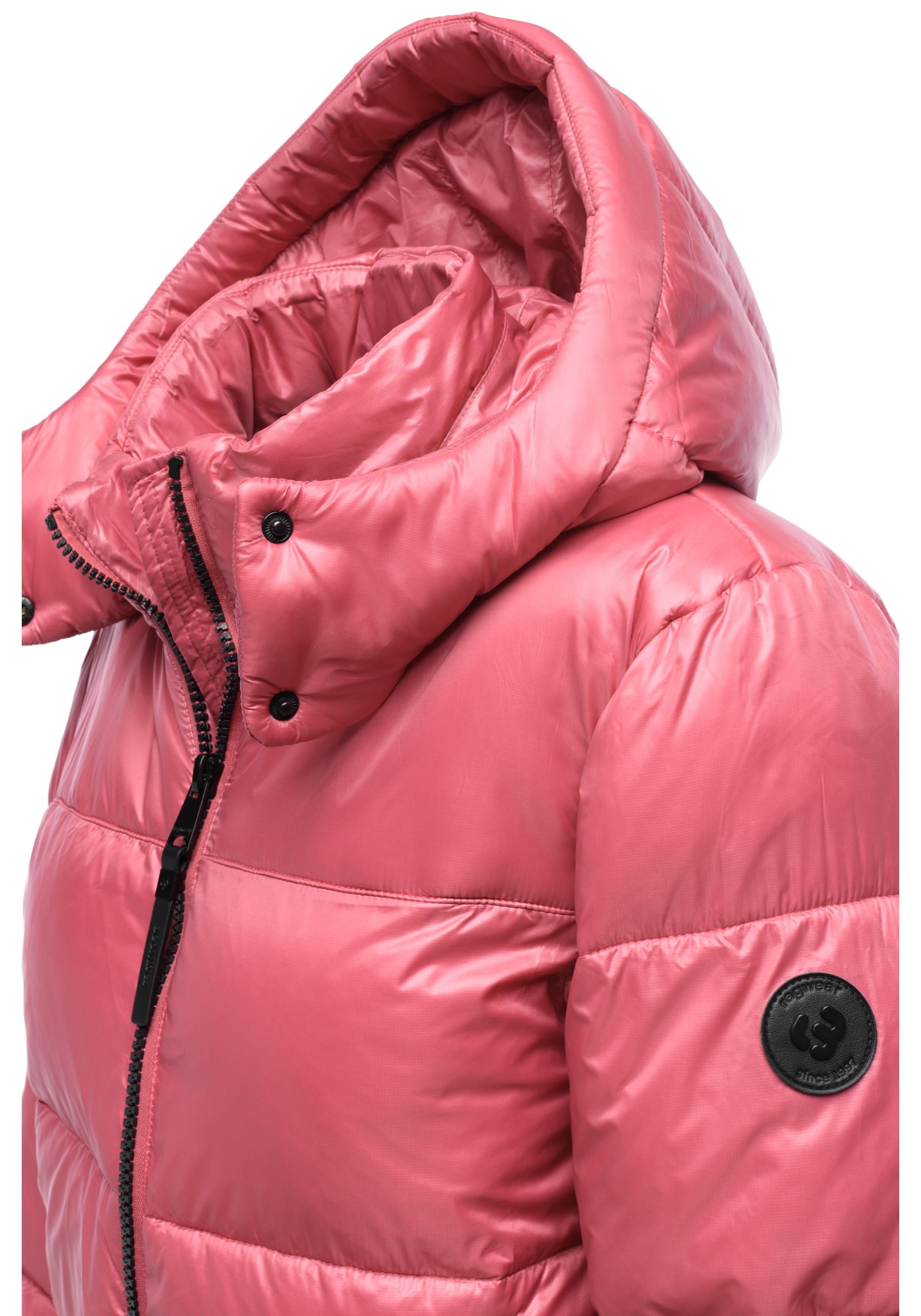 Ragwear Steppjacke »Roobie II«, mit Kapuze, Matt glänzende Damen Winterjacke mit Kapuze