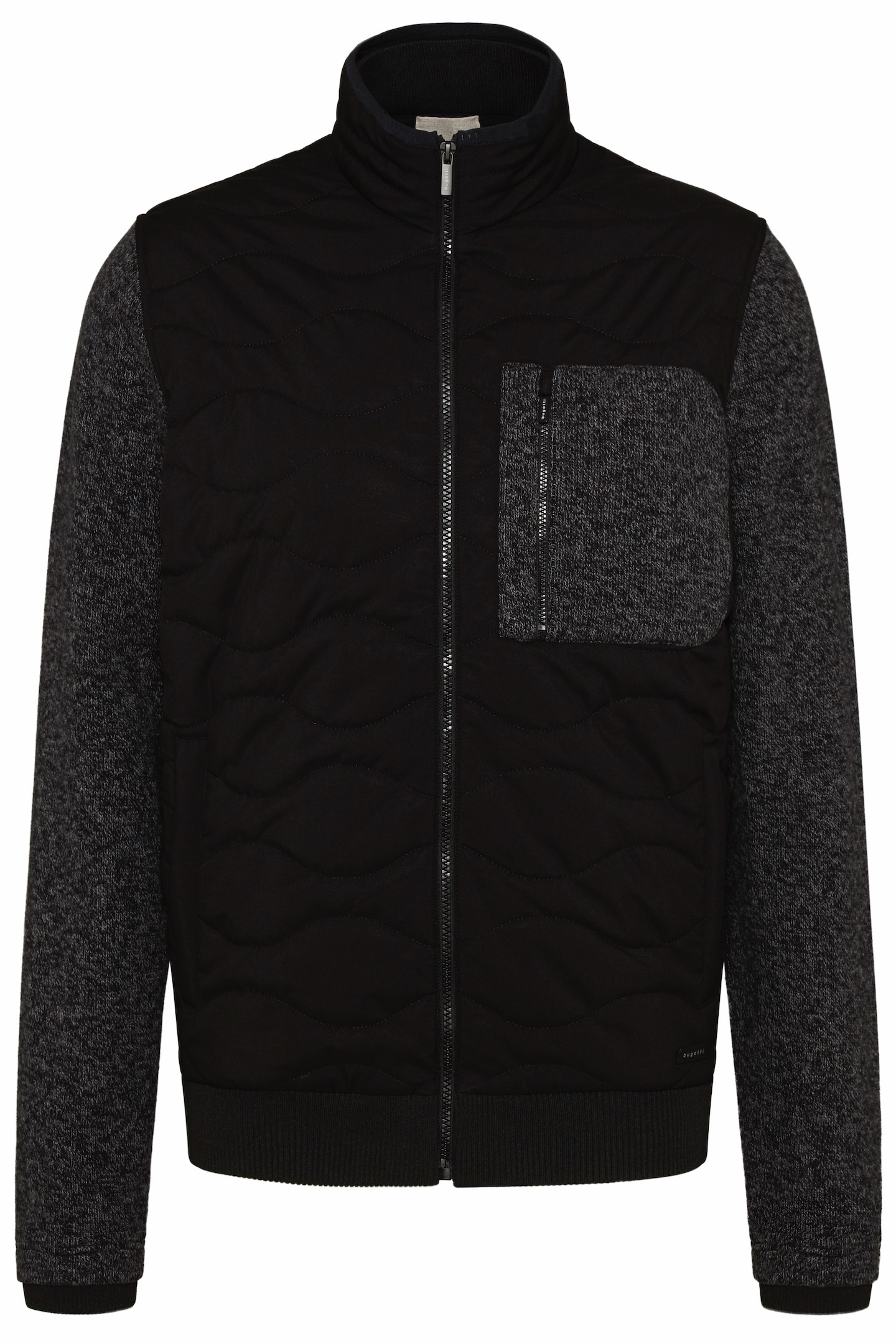 bugatti Sweatjacke, mit Brusttasche