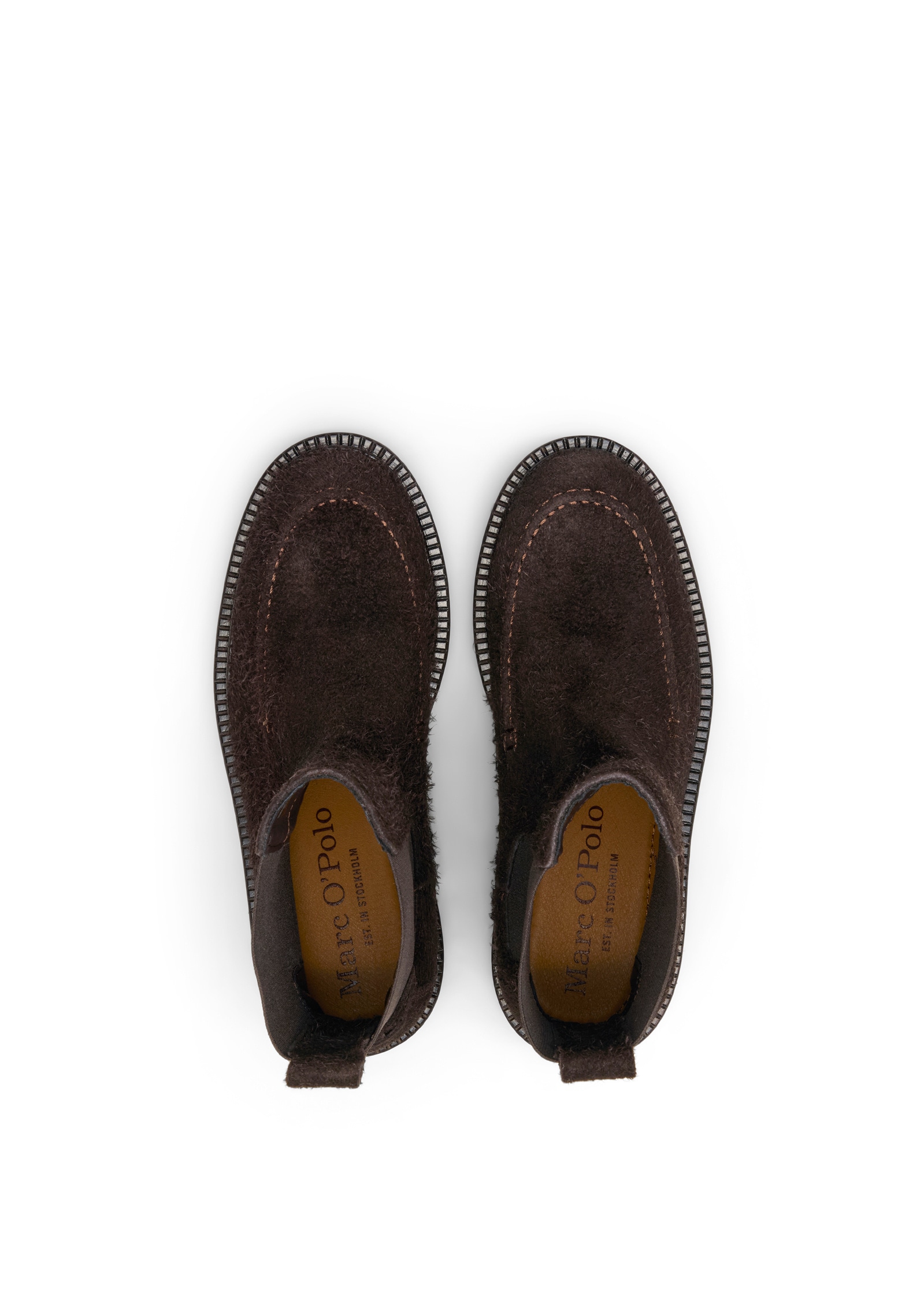 Marc O'Polo Chelseaboots »aus langhaarigem Veloursleder«