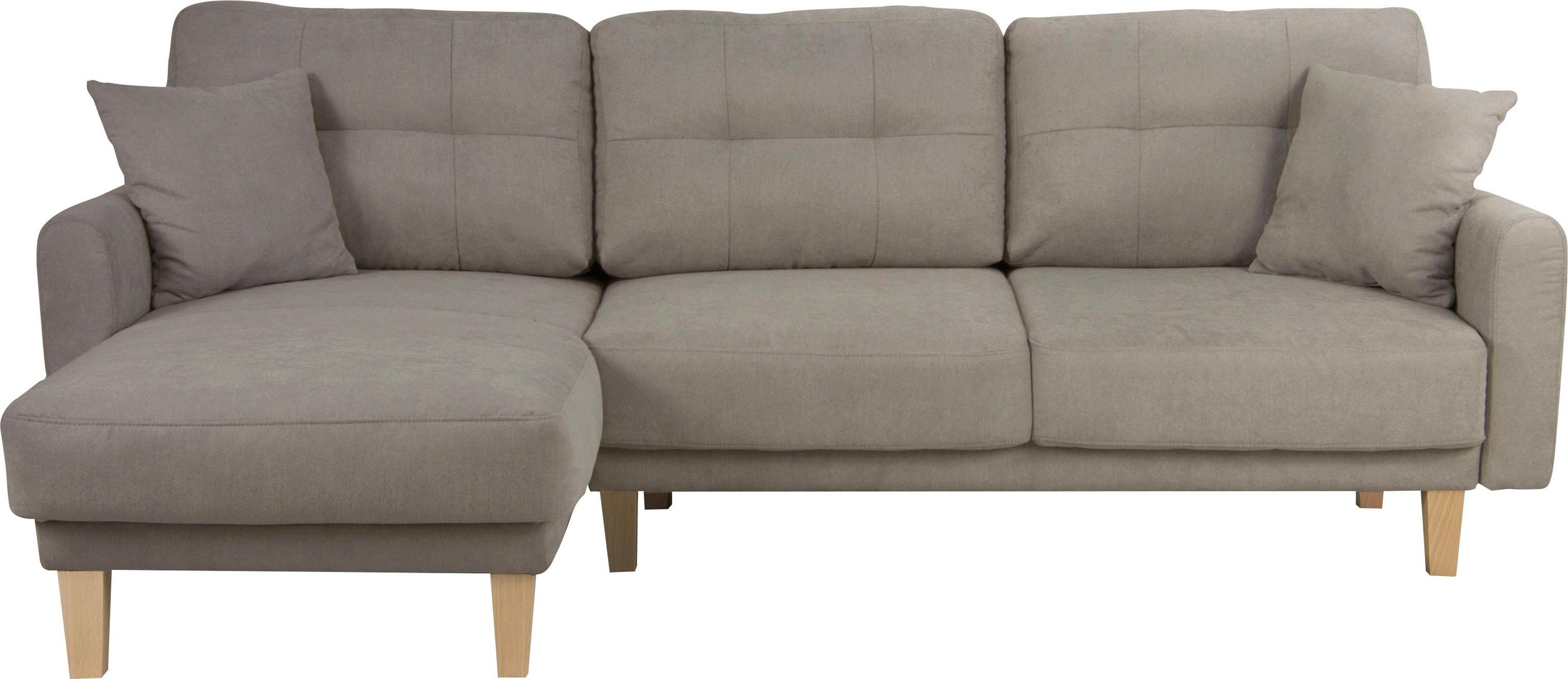 Home affaire Ecksofa "TRIPLO optionale Schlafsofa mit Bettkasten, Maße B/T/ günstig online kaufen
