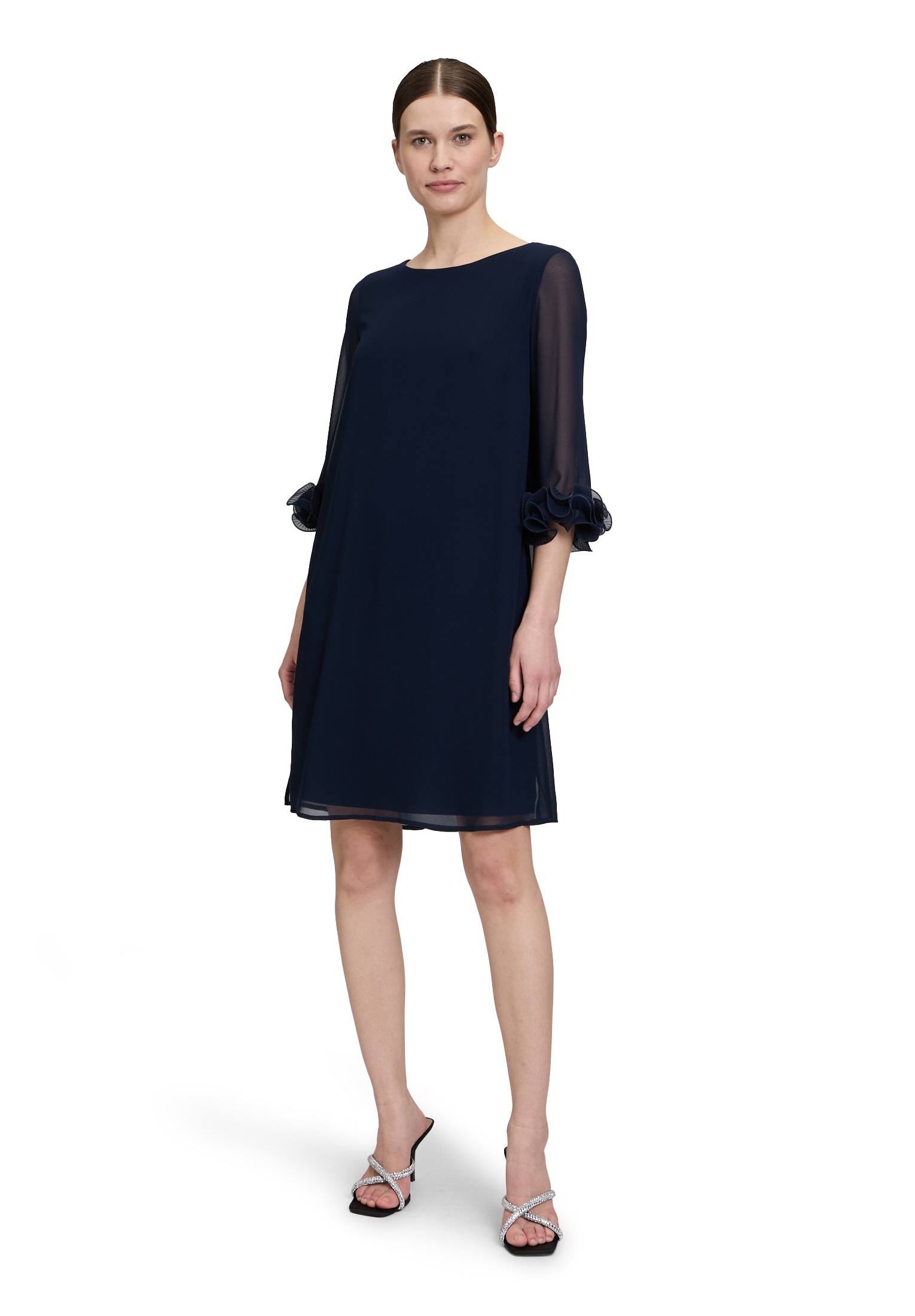 Vera Mont Cocktailkleid »Vera Mont Cocktailkleid mit Rüschen«, Rüschen