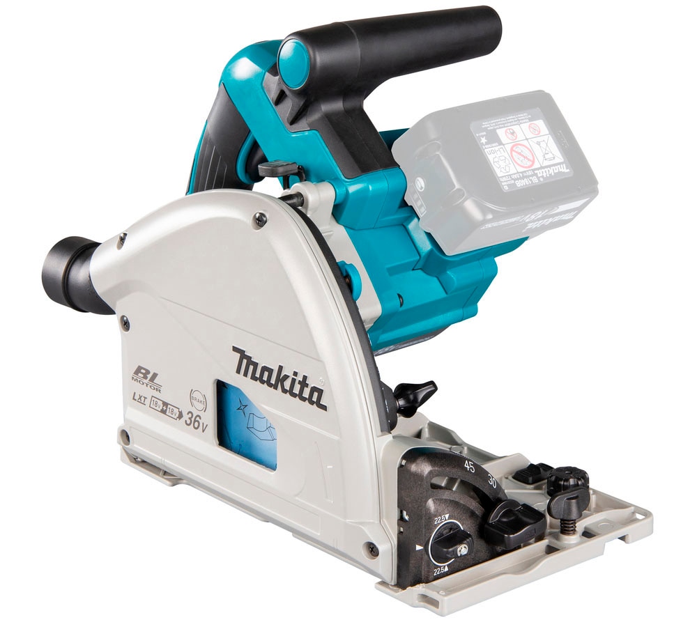 Makita Akku-Tauchsäge »DSP600ZJ«, 56 mm, 2 x 18 V, inkl. Aufbewahrungskoffer, ohne Akku und Ladegerät