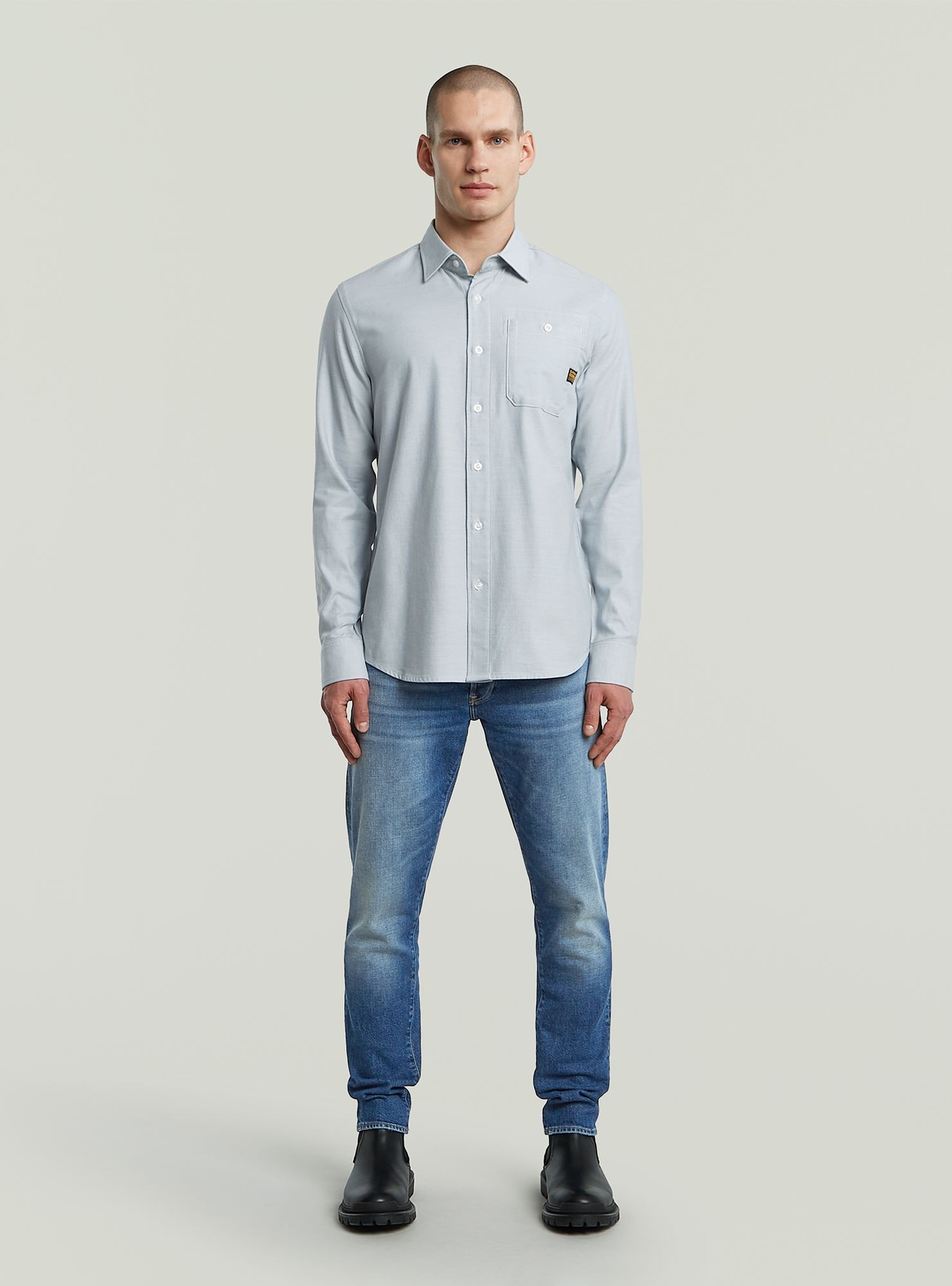 G-STAR Langarmshirt »Bristum 2.0 Slim Hemd«