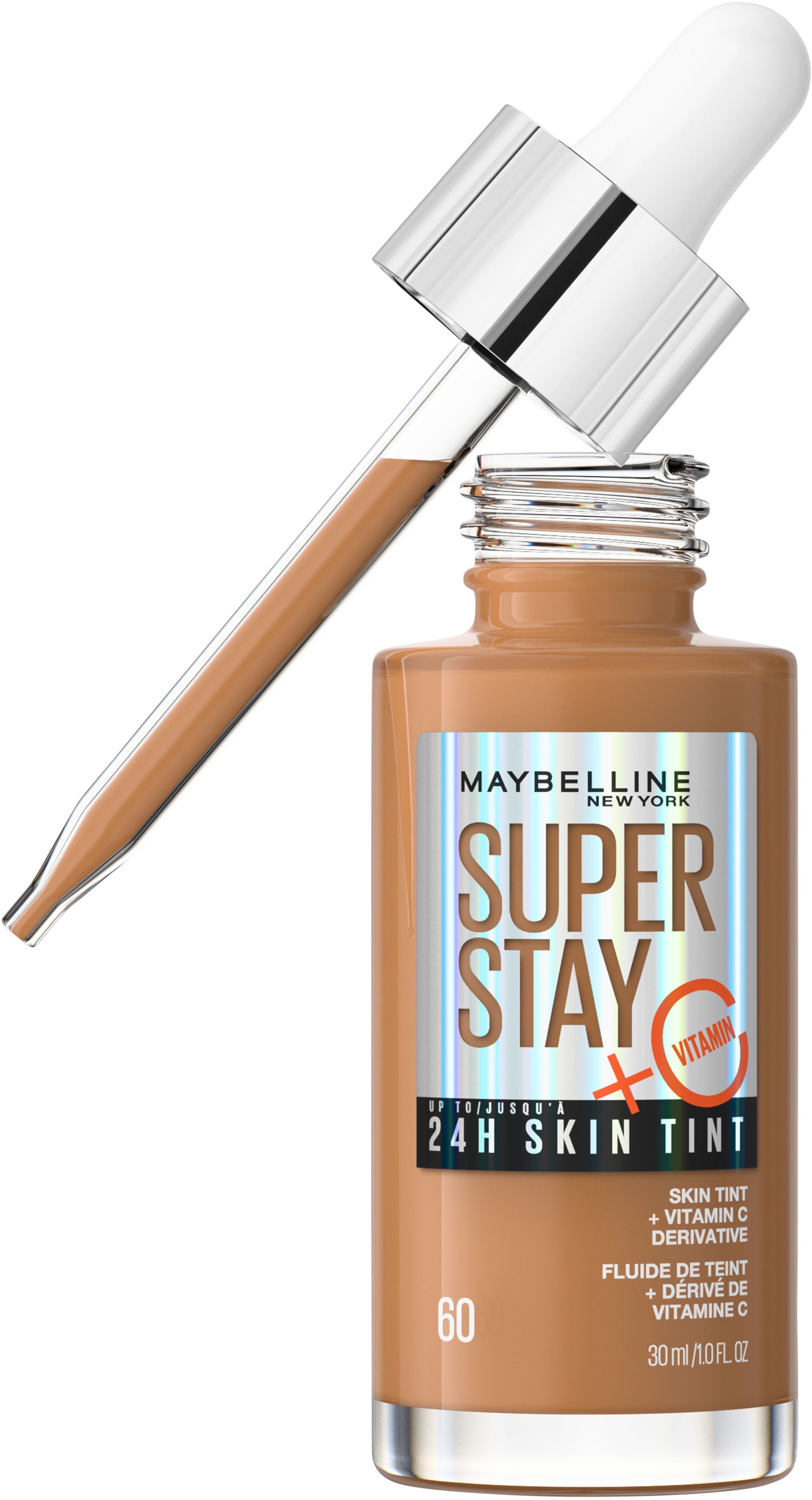 MAYBELLINE NEW YORK Foundation »Maybelline New York Super Stay 24H Skin Tint«, mit Vitamin C