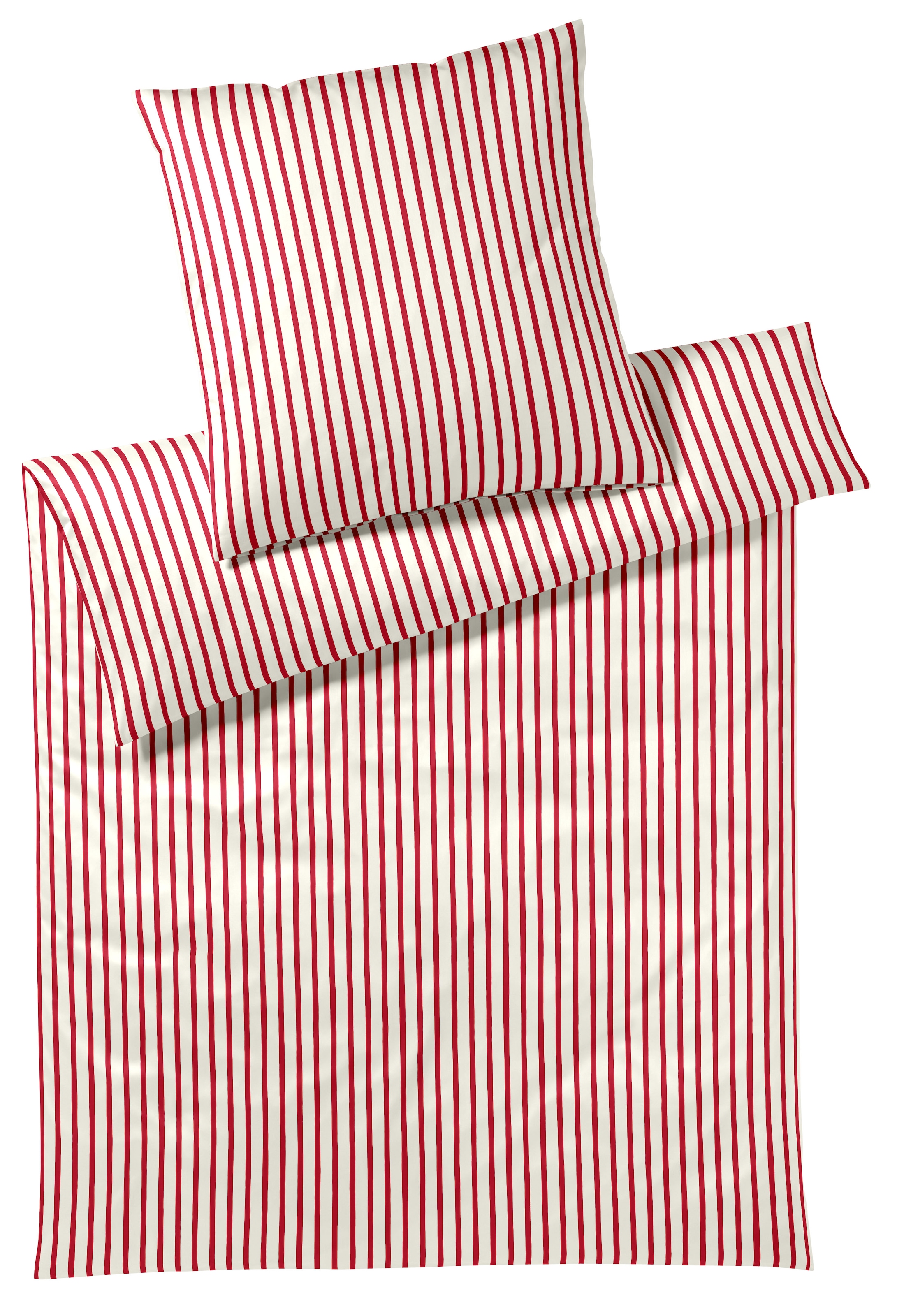 Elegante Bettwäsche "Double" 2 Stk. tlg. angenehmes Hautgefühl günstig online kaufen