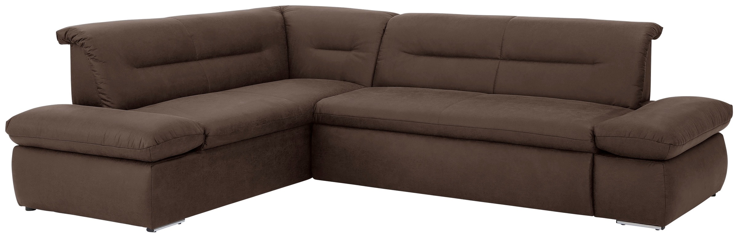 INOSIGN Ecksofa »Avesa L-Form«, Wahlweise mit Arm- und Bettfunktion, B/T/H: 275/211/80 cm