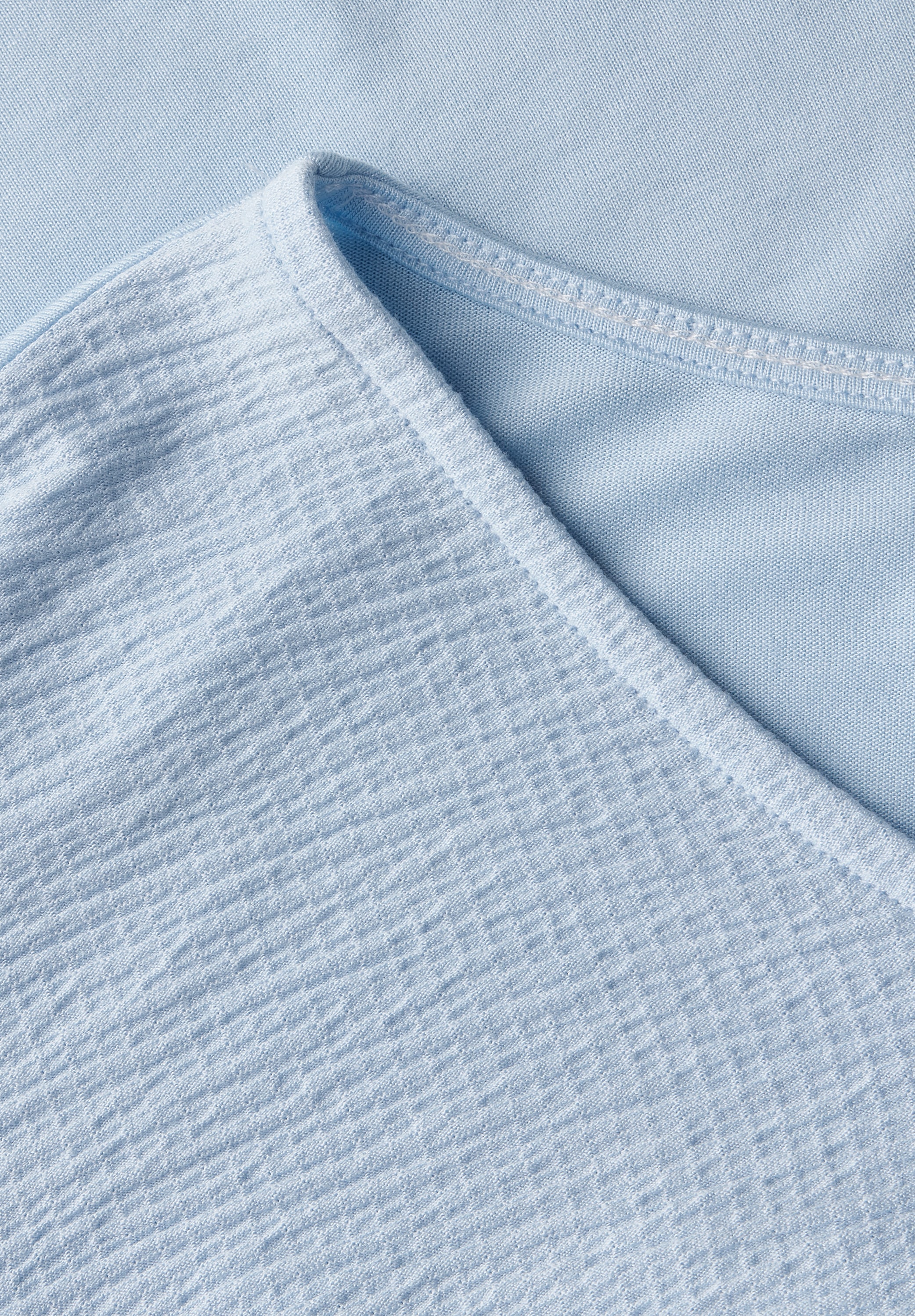 Cecil V-Shirt, aus softem Materialmix