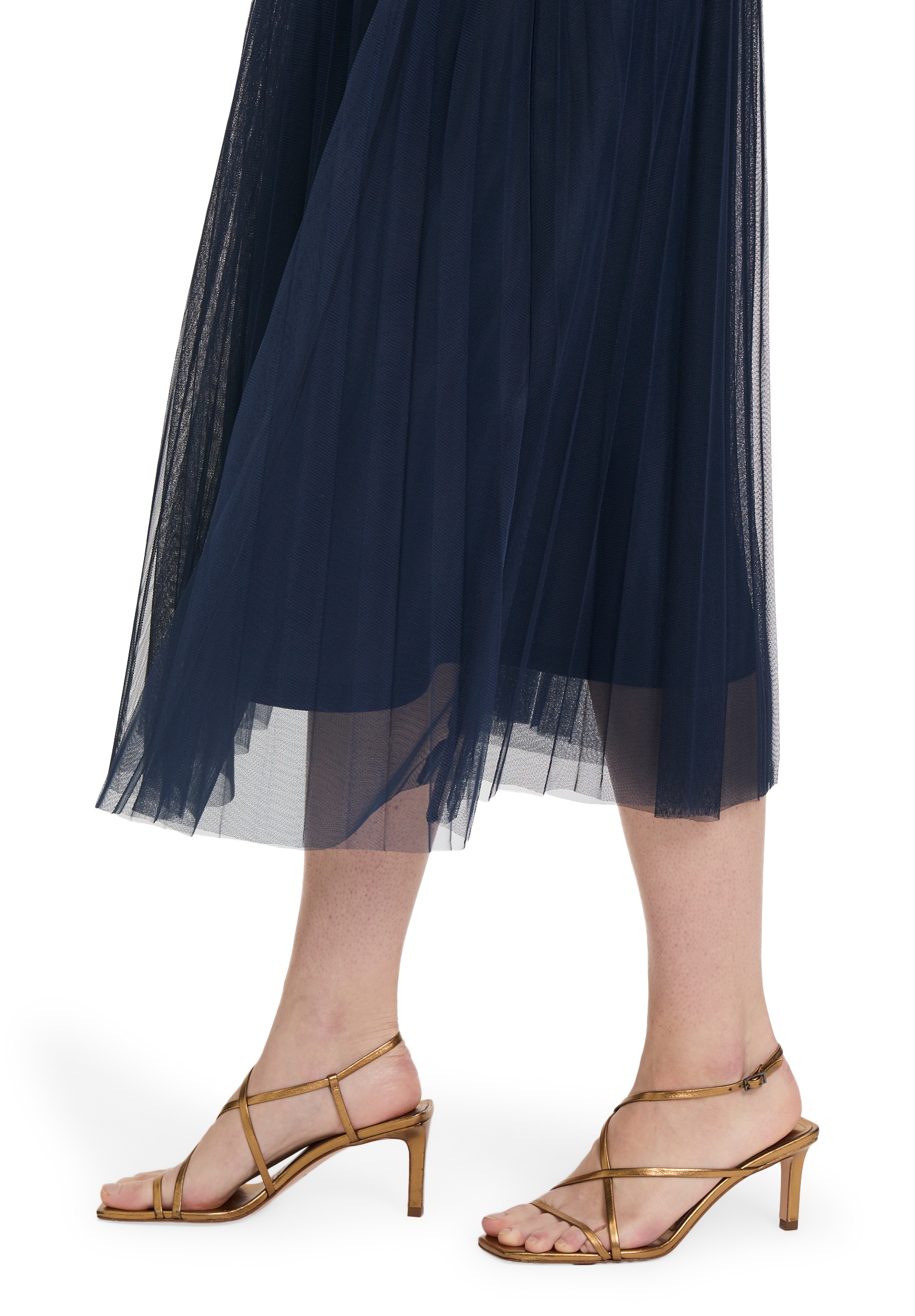 Betty&Co Midirock »Betty & Co Damen Midirock mit Plissee«, Plissee