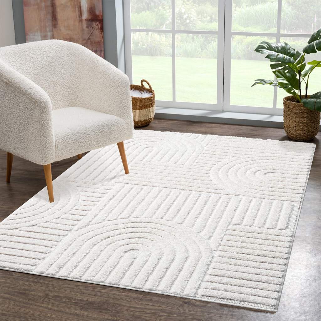 Carpet City Designteppich "FOCUS765" rechteckig 20 mm Höhe Boho-Design, Hoc günstig online kaufen
