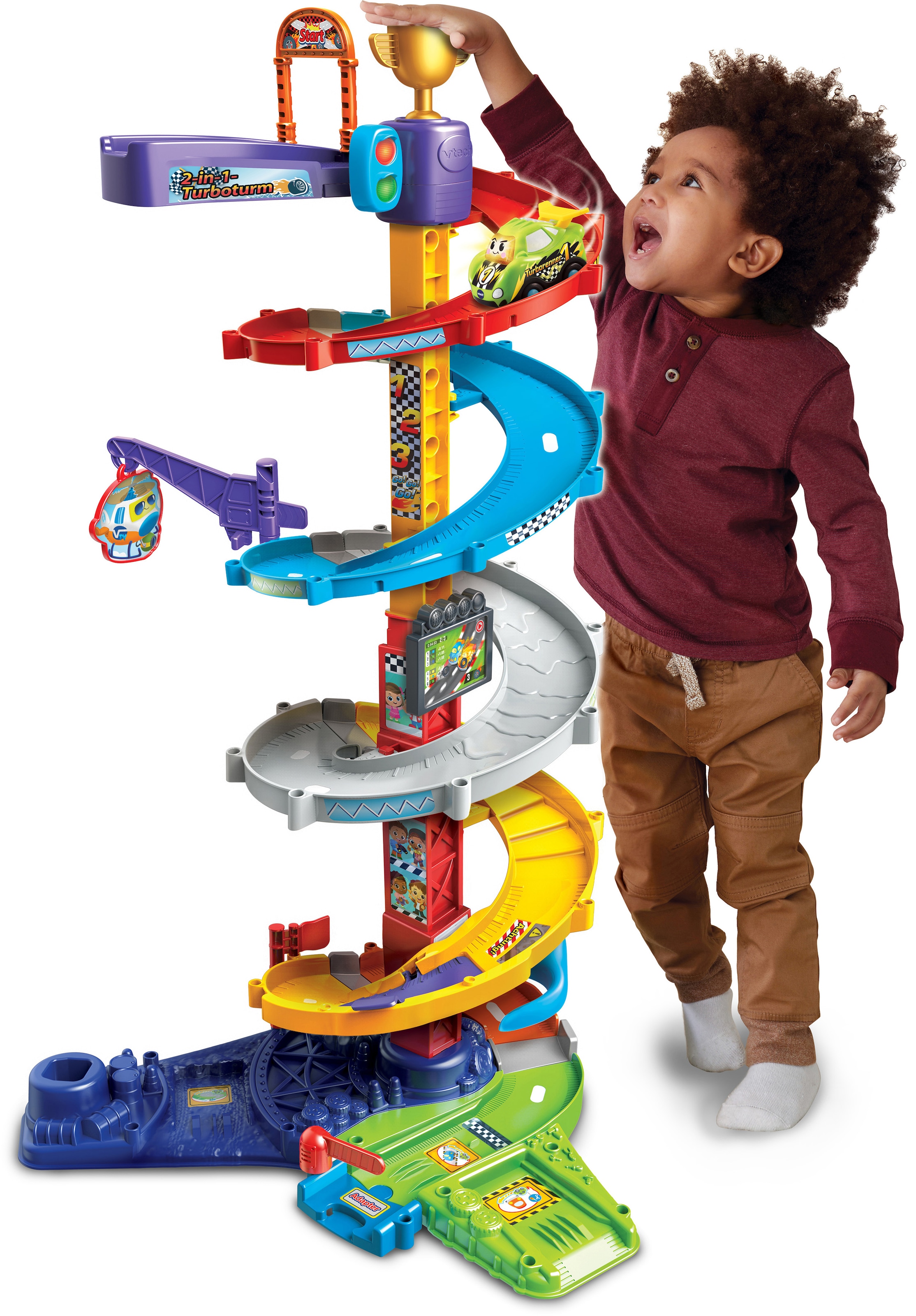 Vtech® Spiel-Gebäude »Tut Tut Baby Flitzer, 2-in-1-Turboturm«