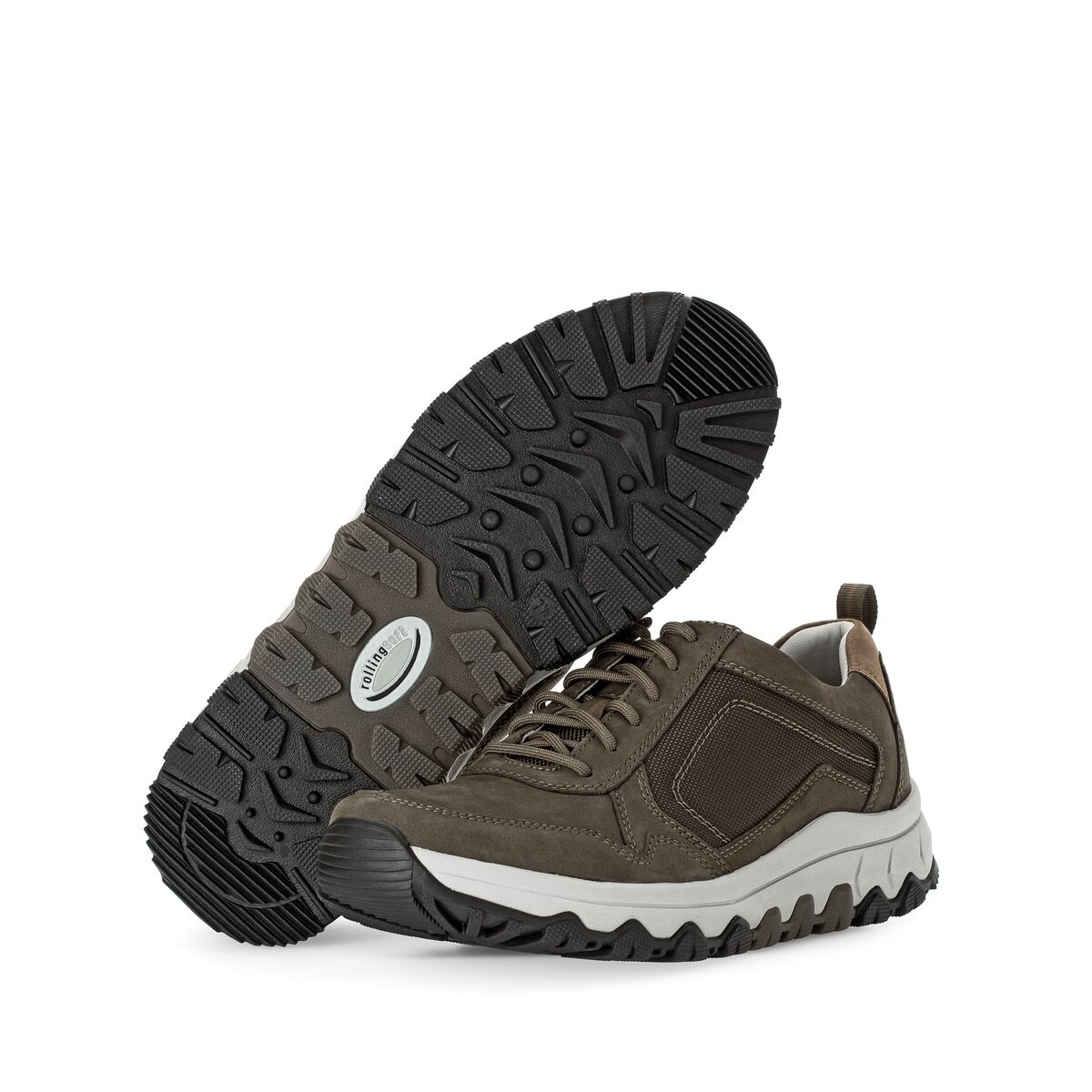 Gabor Sneaker »rollingsoft Sneaker low Materialmix Leder/Textil«