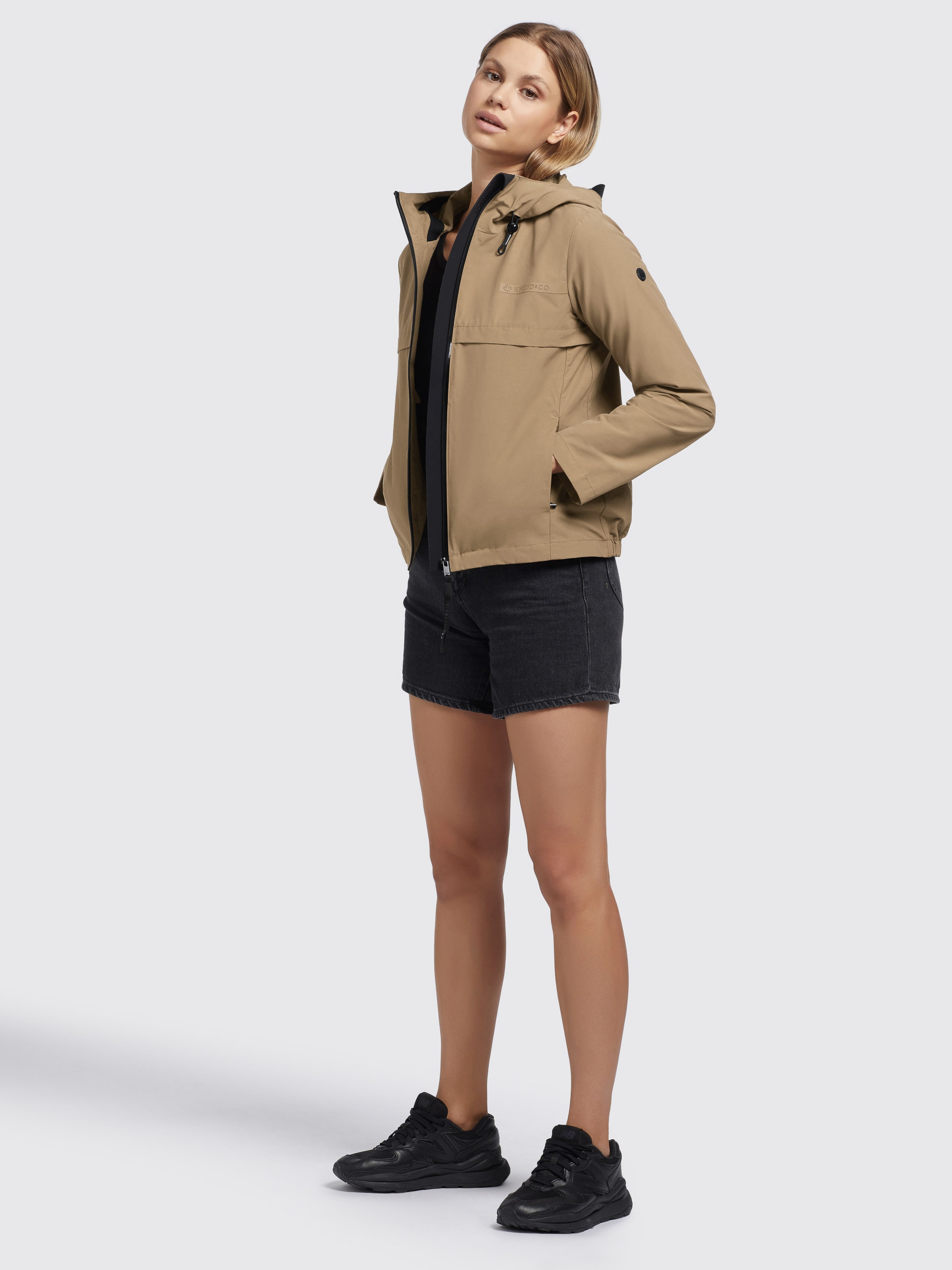 khujo Anorak »TIEMA«, mit Kapuze